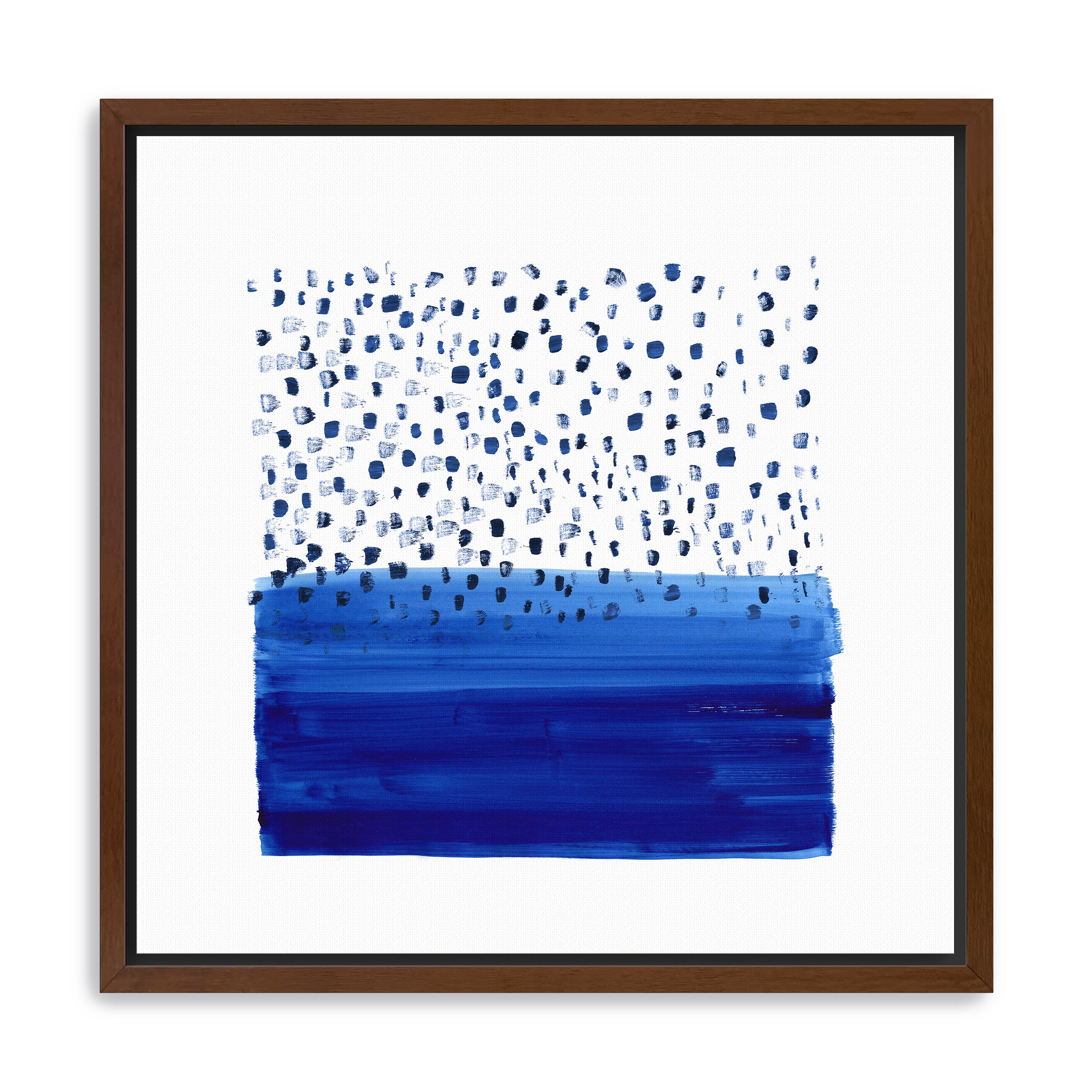 Under The Blue Rain Is Sea Canvas Giclee