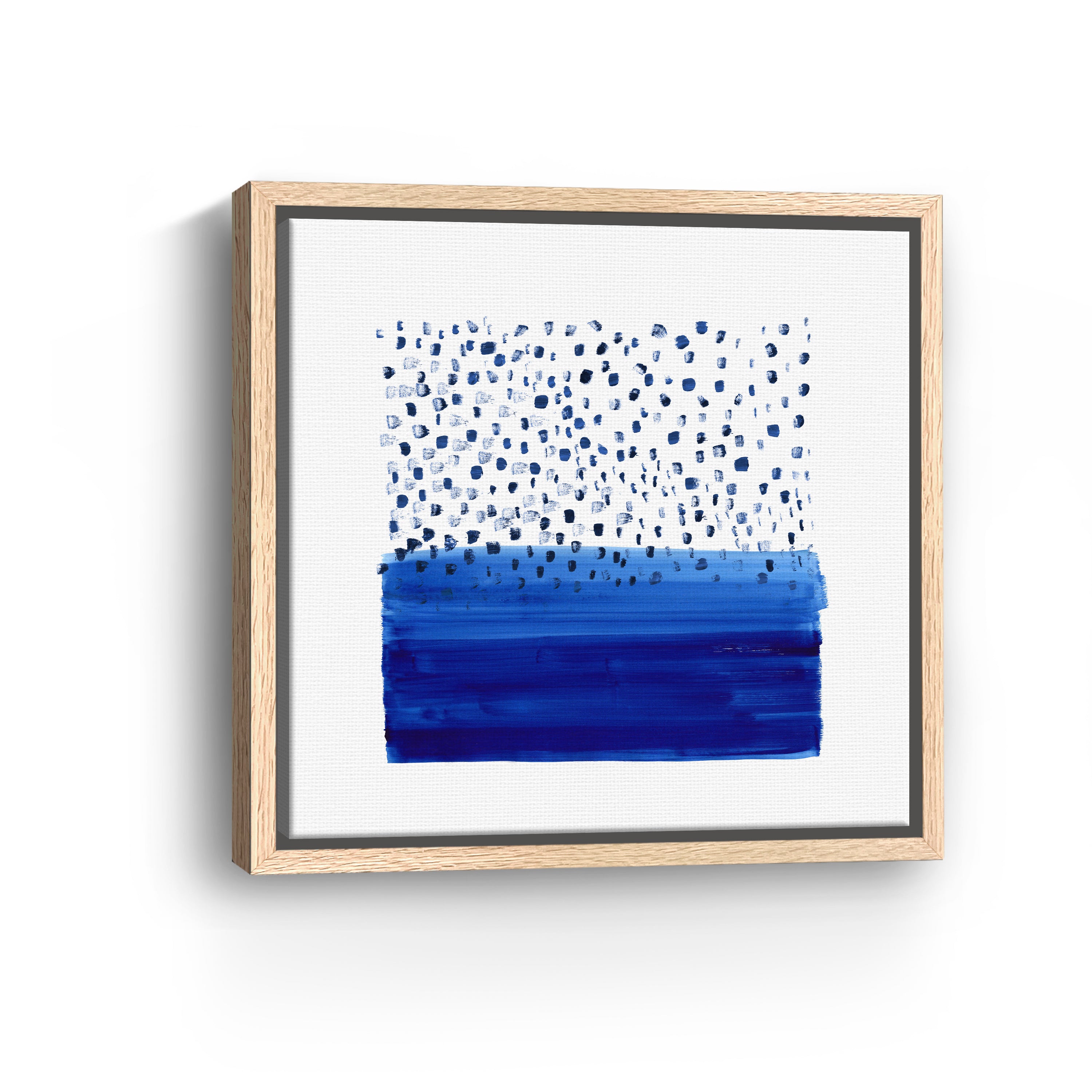 Under The Blue Rain Is Sea Canvas Giclee