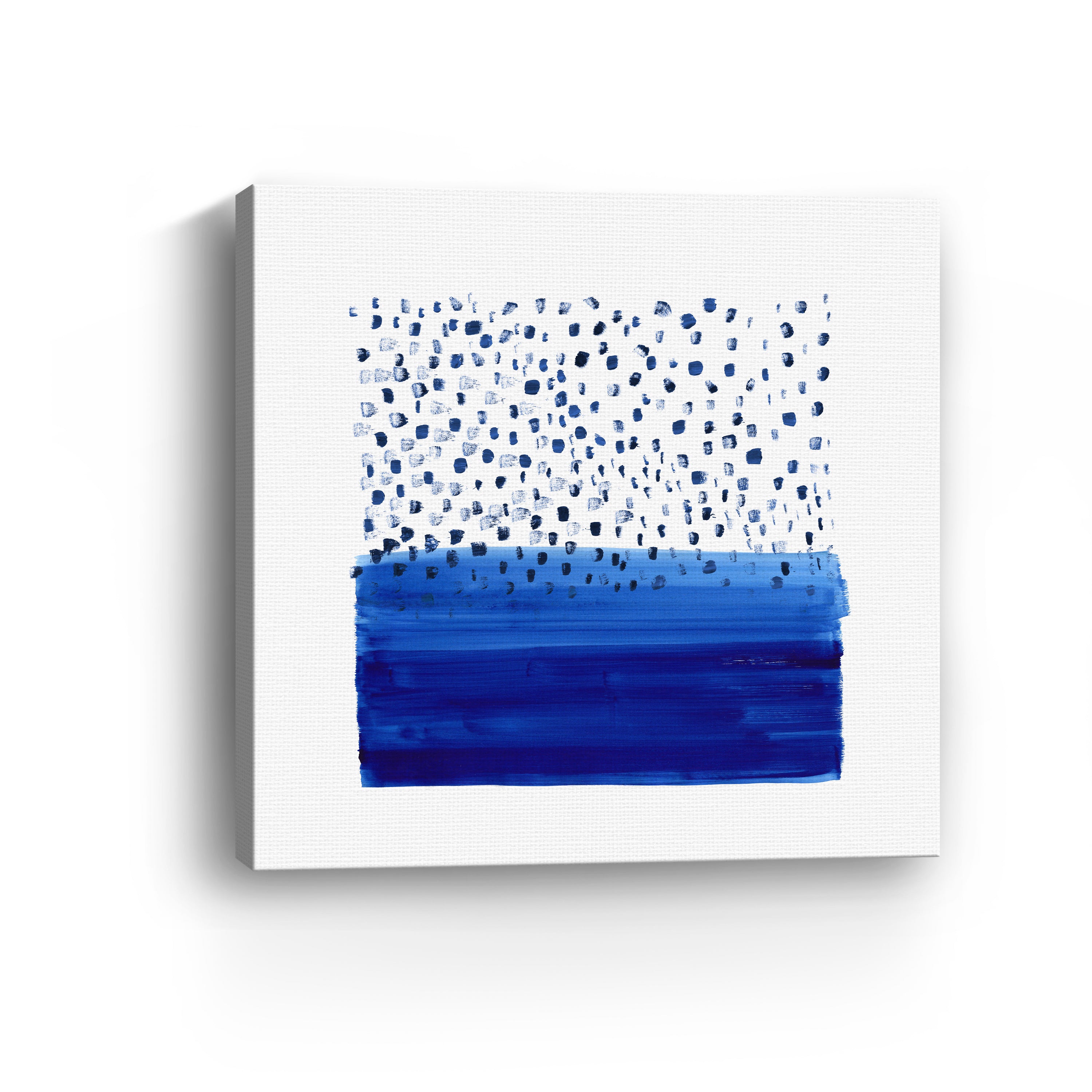 Under The Blue Rain Is Sea Canvas Giclee