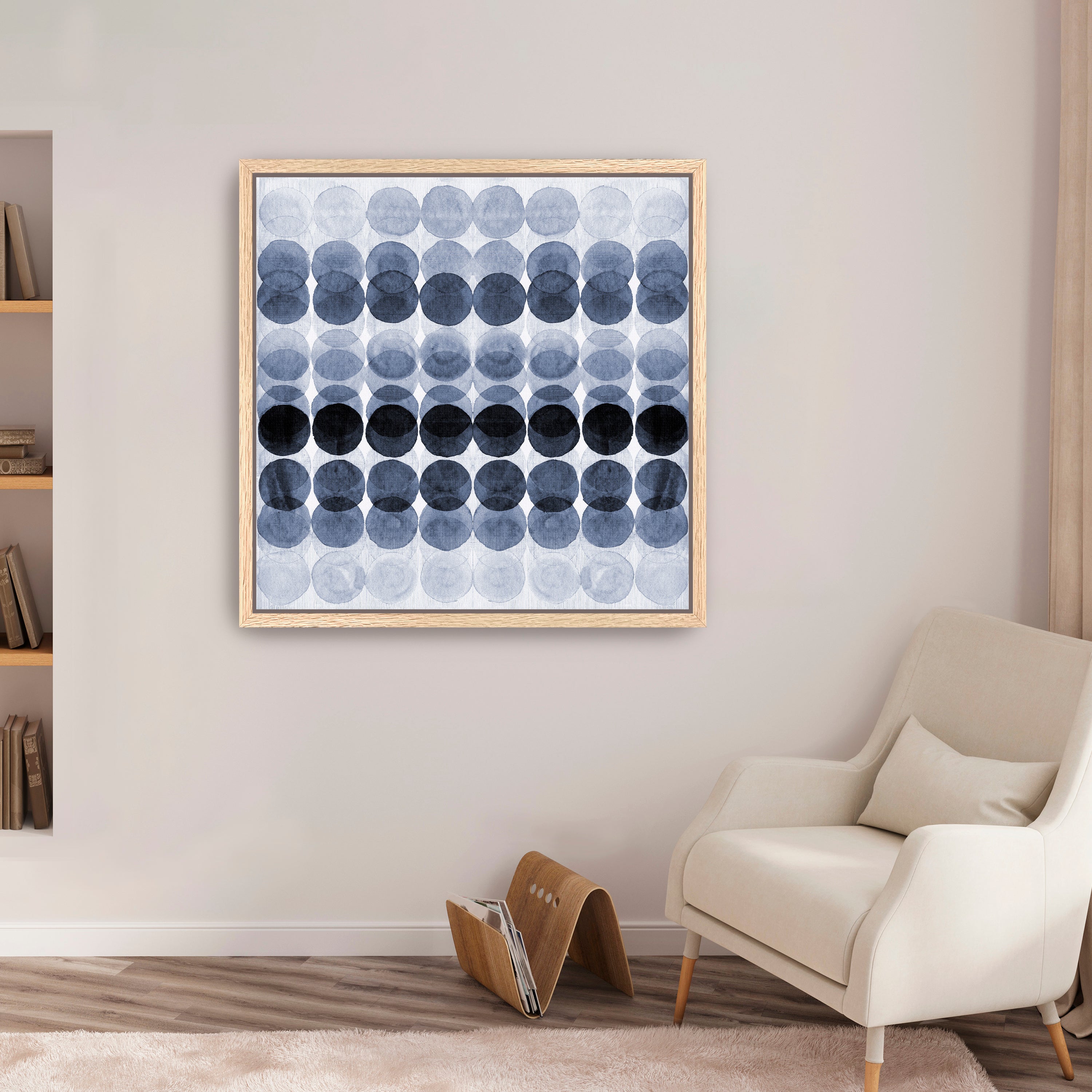Echoes of Flow Canvas Giclee