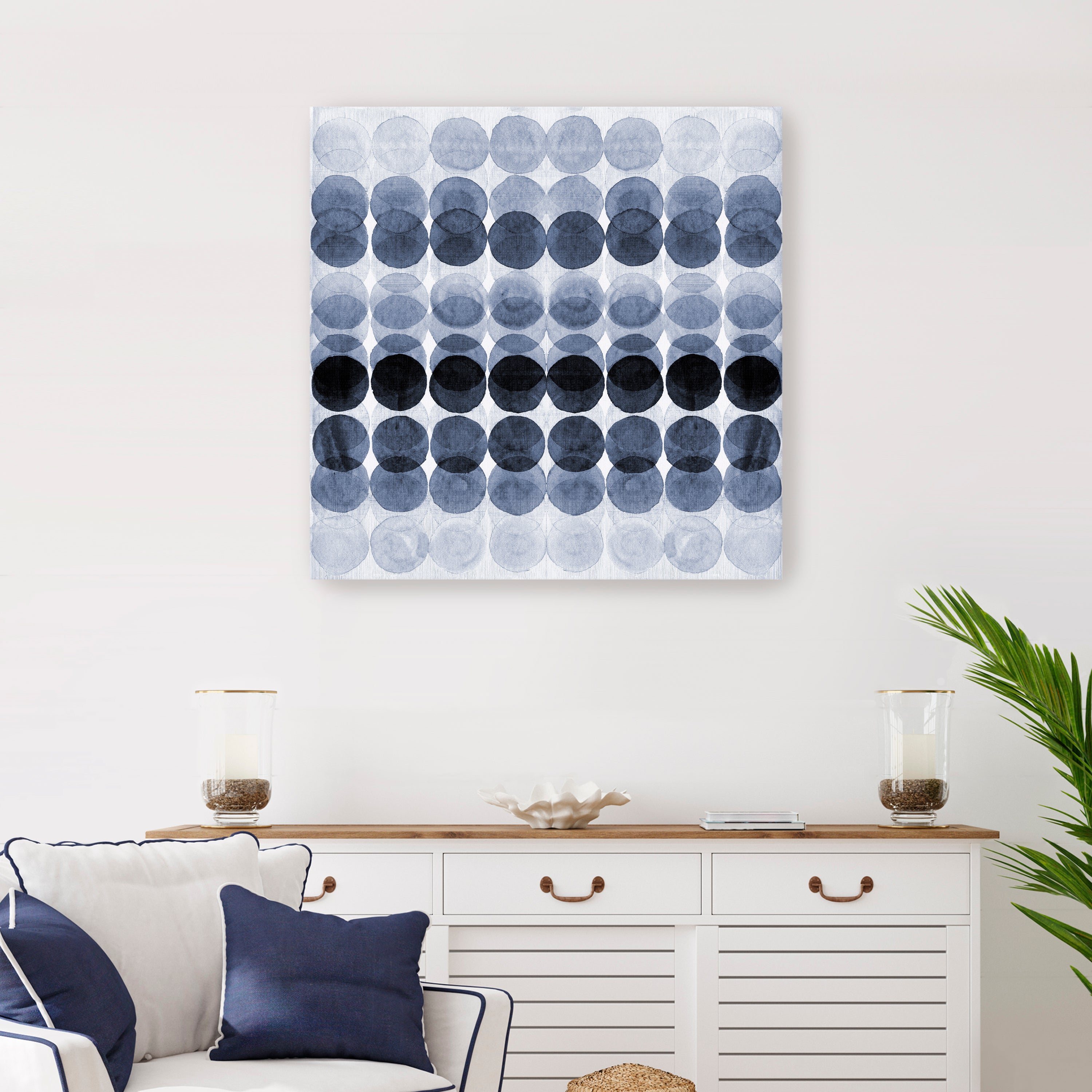 Echoes of Flow Canvas Giclee
