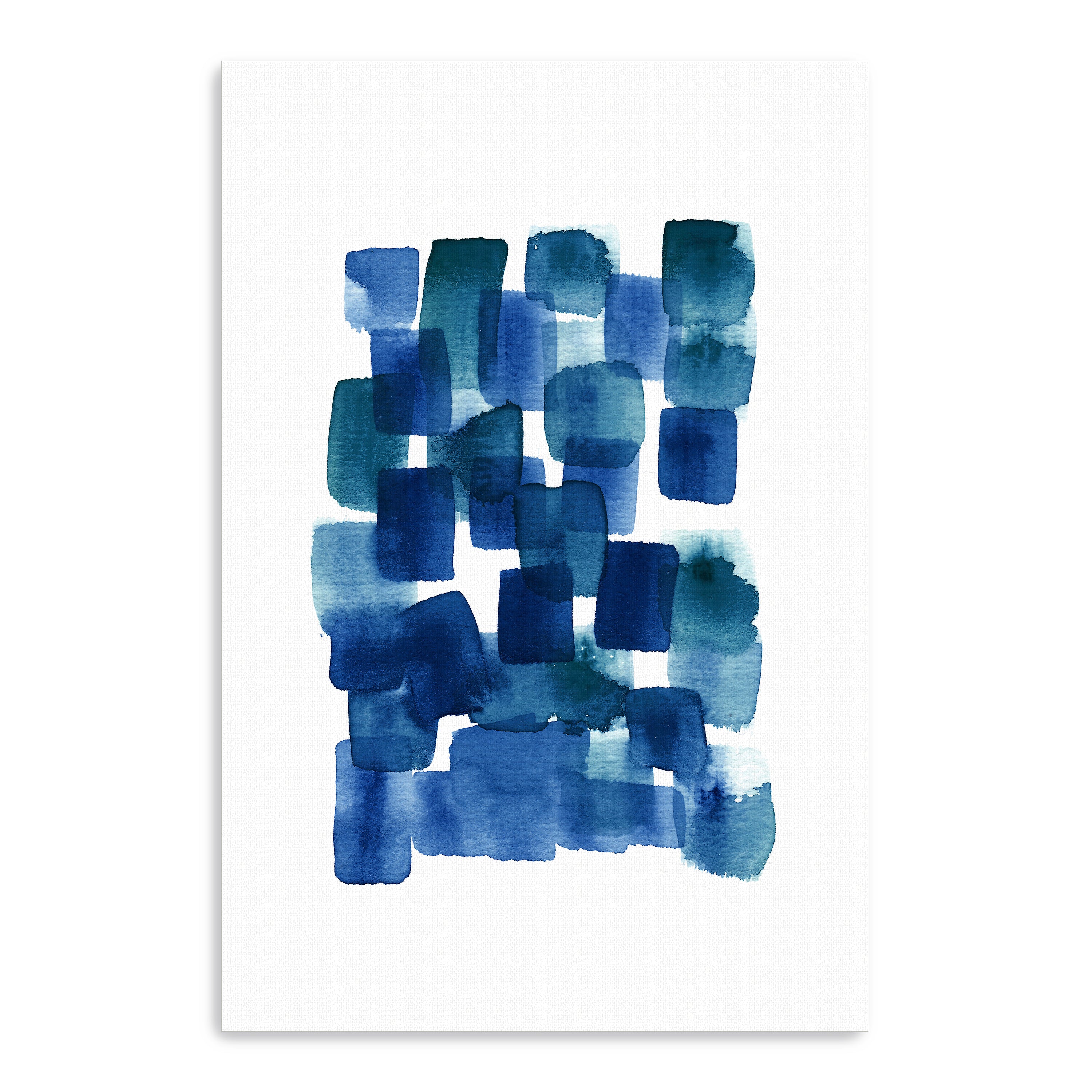 Green Blue White - Garden Waters 02 Canvas Giclee