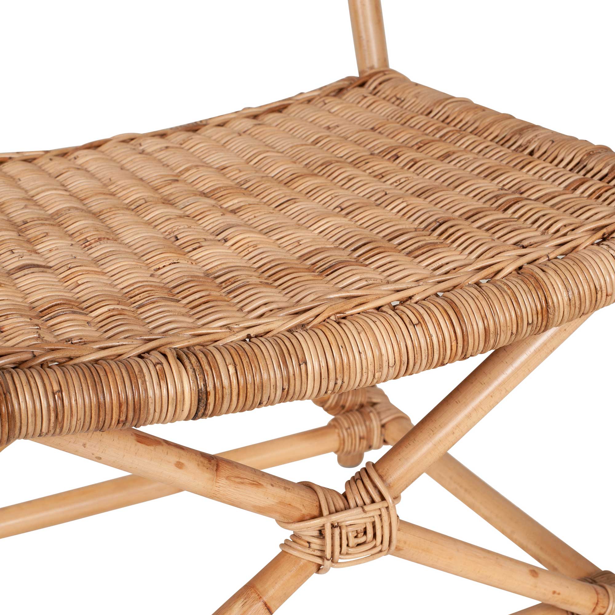 Martie Rattan Dining Arm Chair