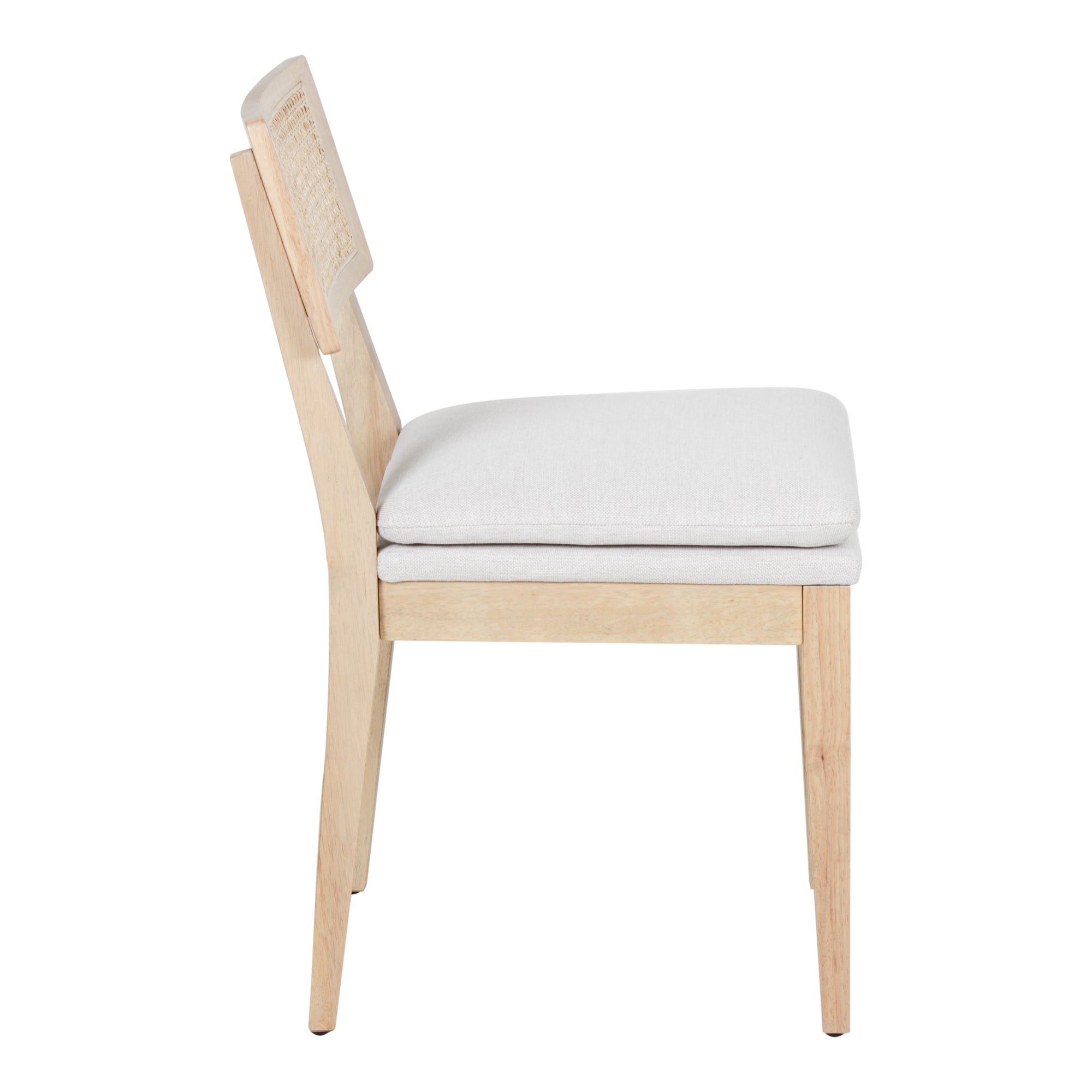 Monroe Cane Back Dining Chair Natural, Set of 2
