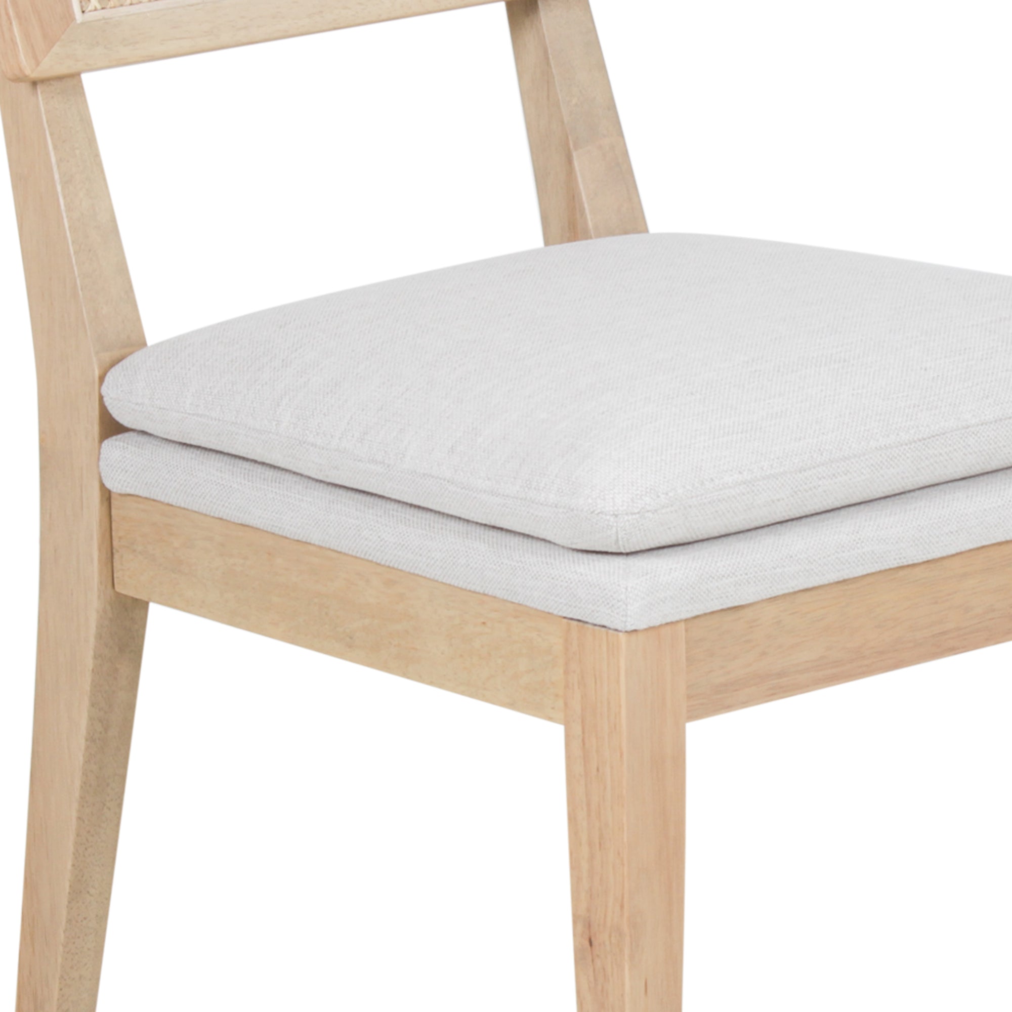 Monroe Cane Back Dining Chair Natural, Set of 2