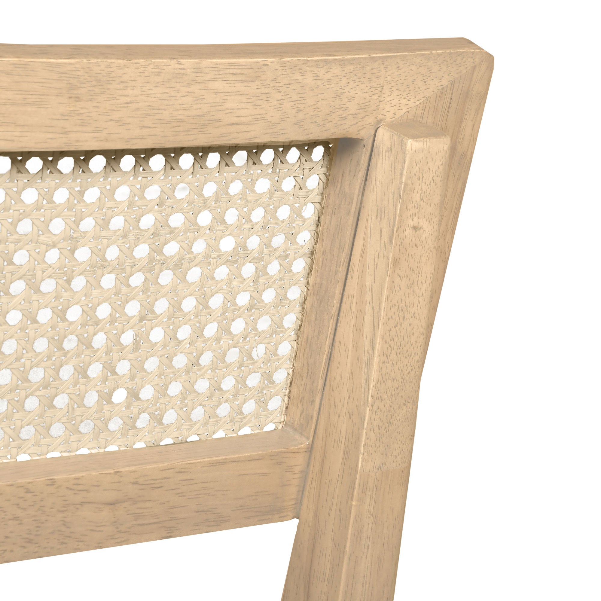 Monroe Cane Back Dining Chair Natural, Set of 2