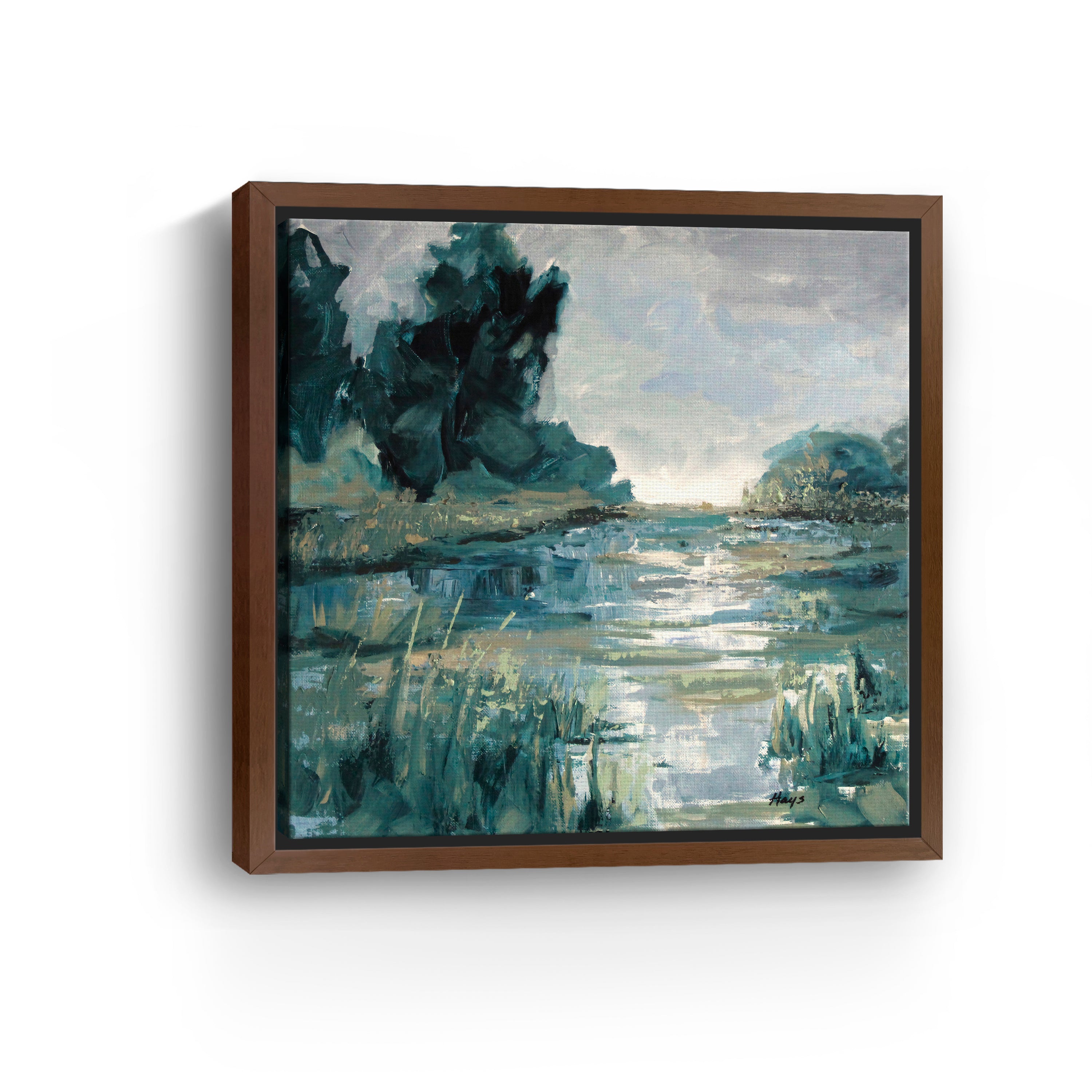 Enlightened View Canvas Giclee