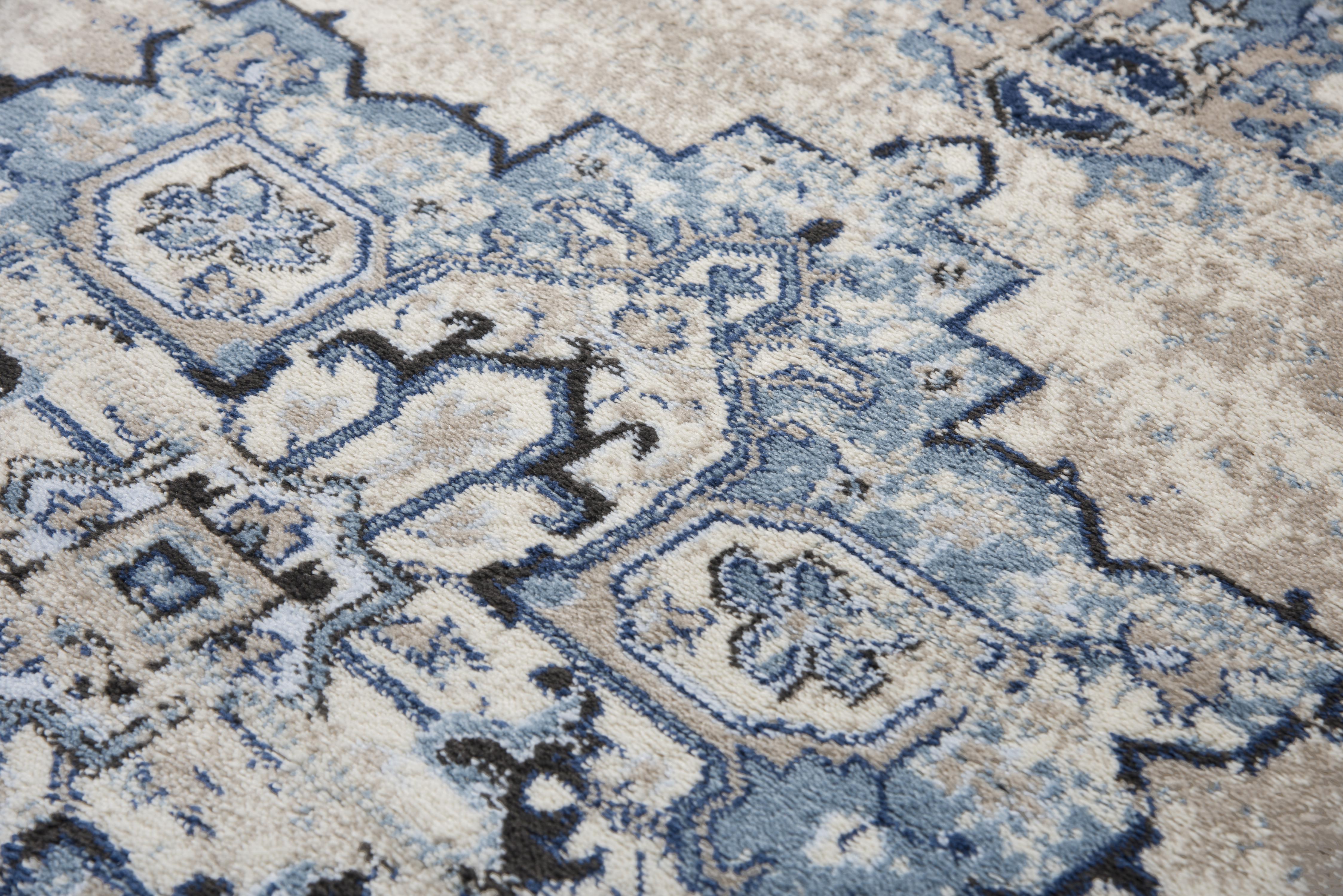 Encore Power Loomed Medallion Area Rug