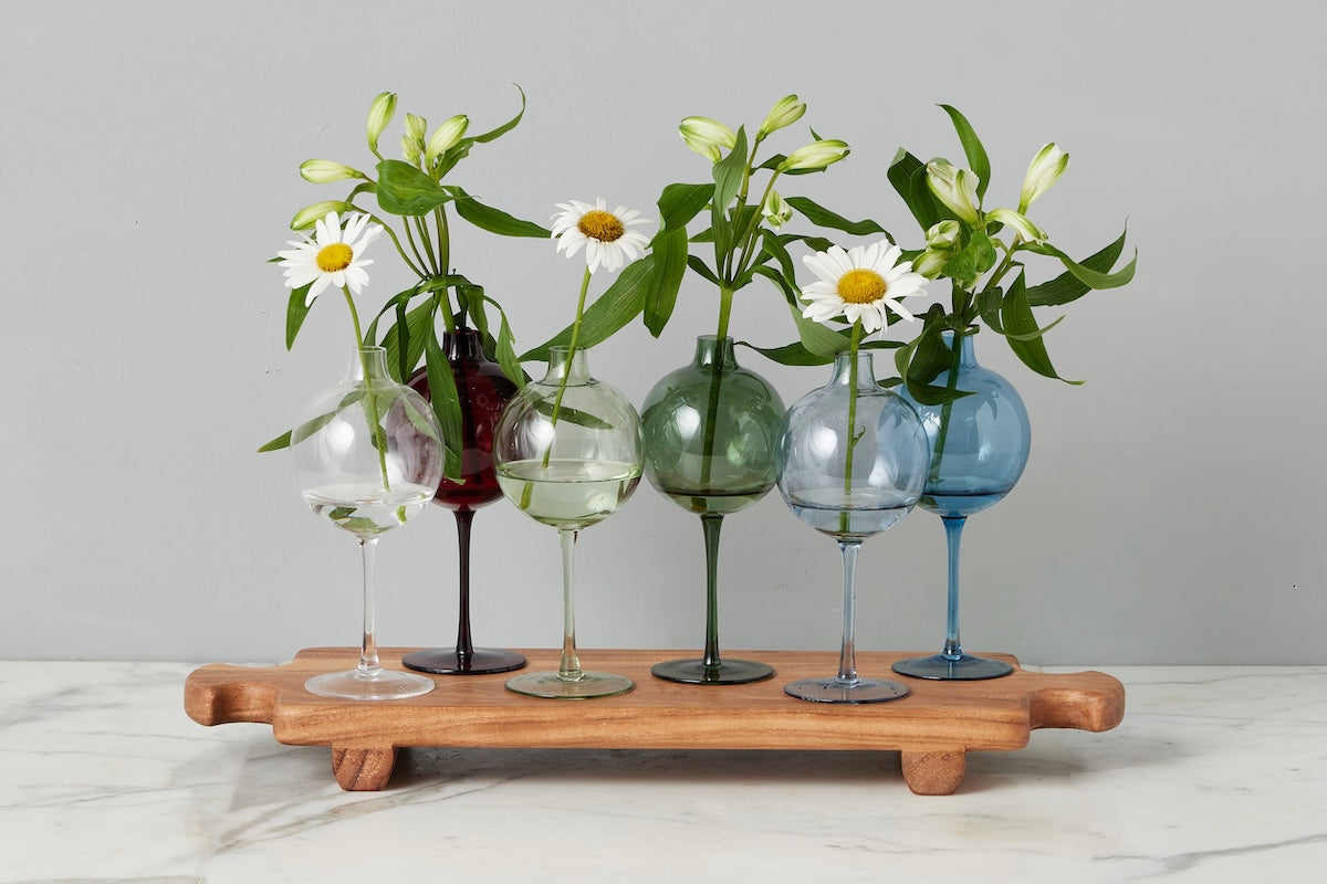 Merlot Wine Glass Vase