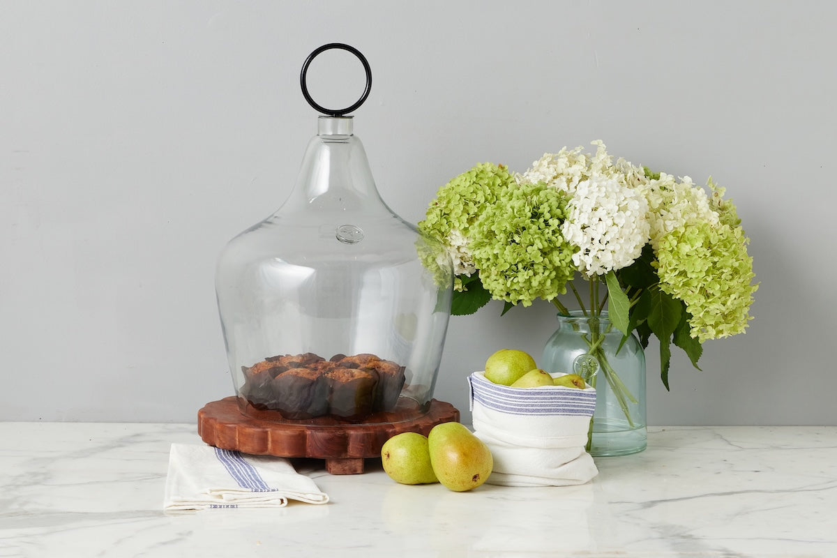 Glass Cloche Food Cover