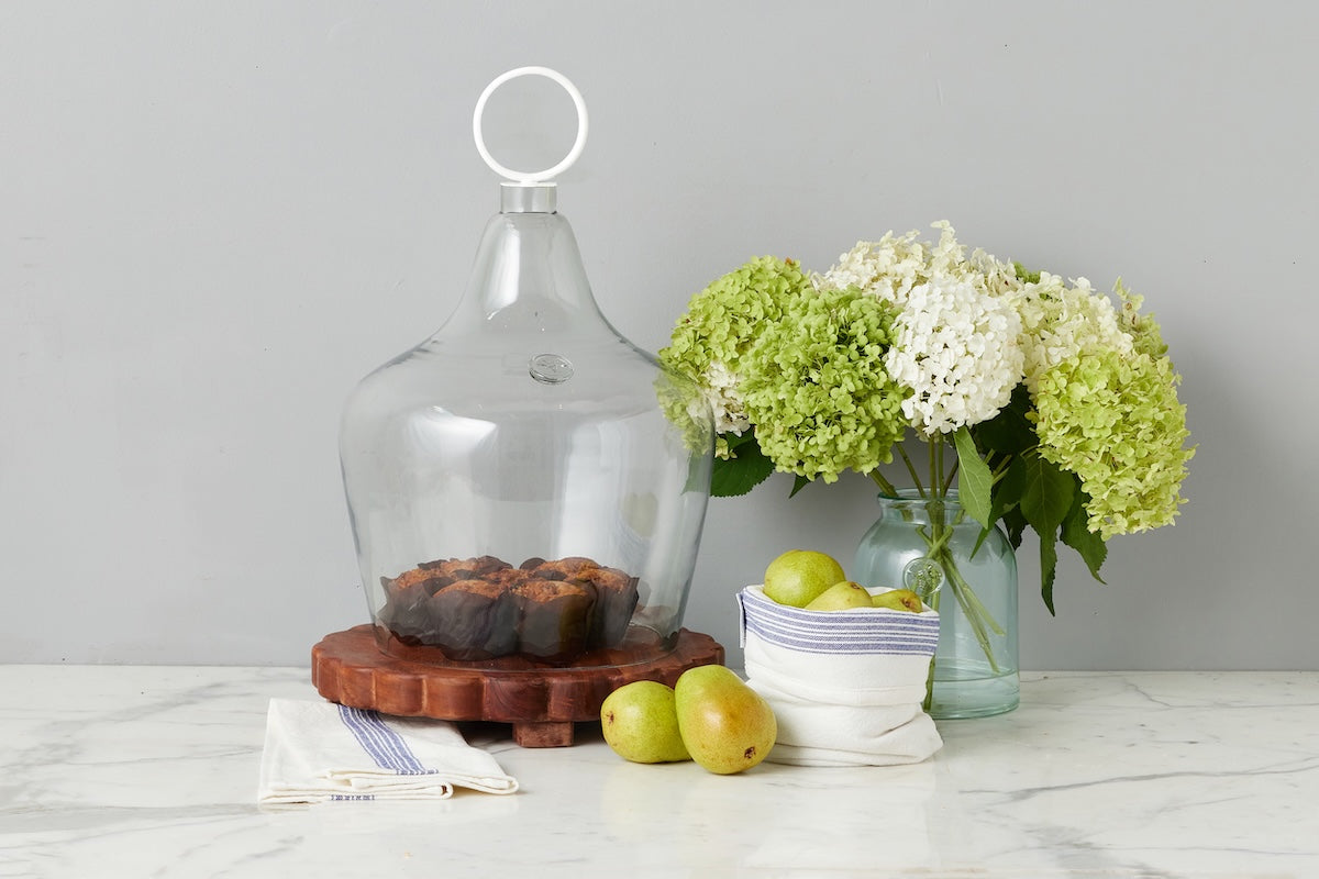 Glass Cloche Food Cover