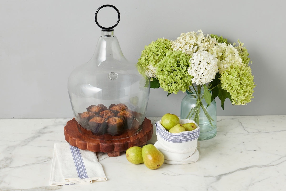 Glass Cloche Food Cover