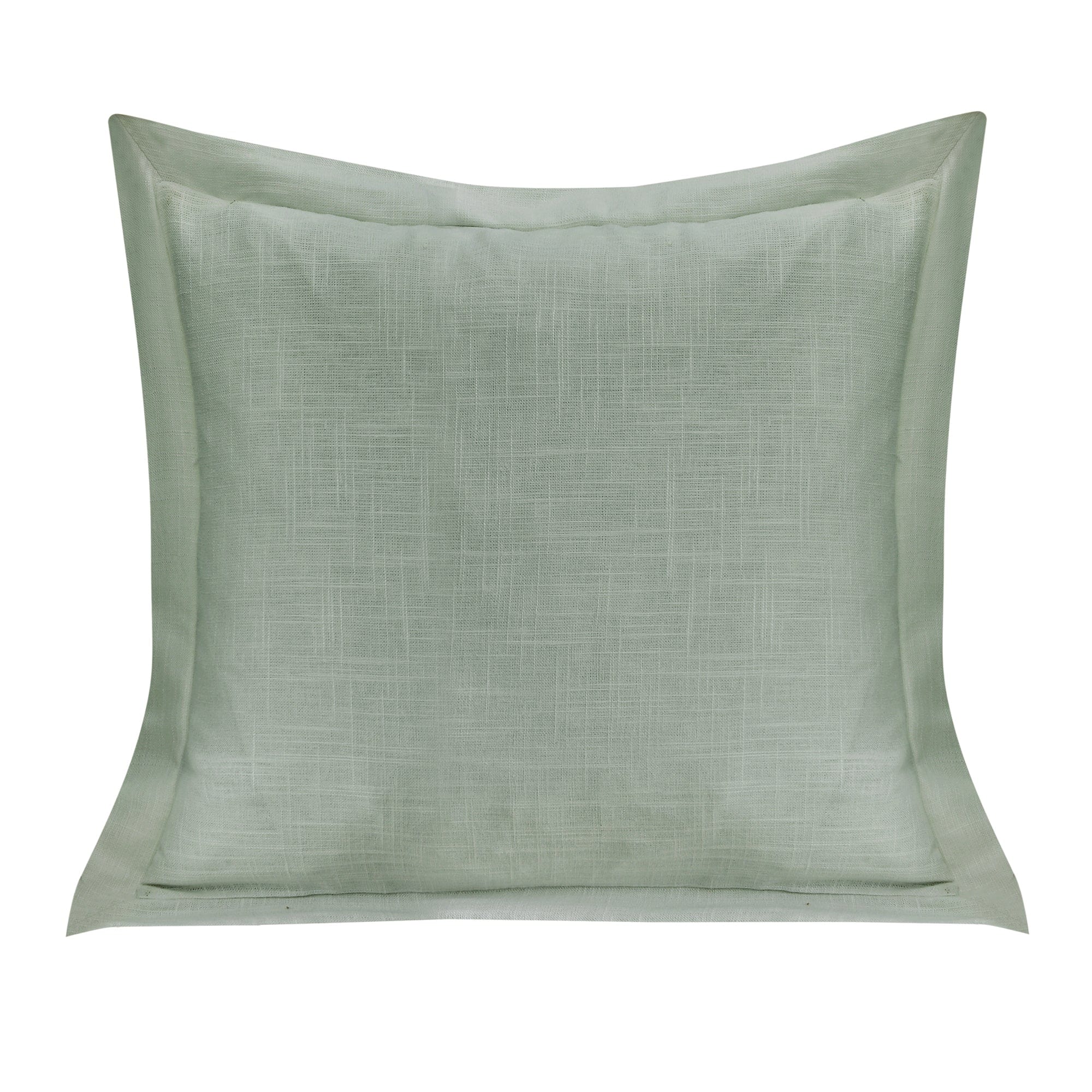 Luna Single Flanged Washed Linen Pillow