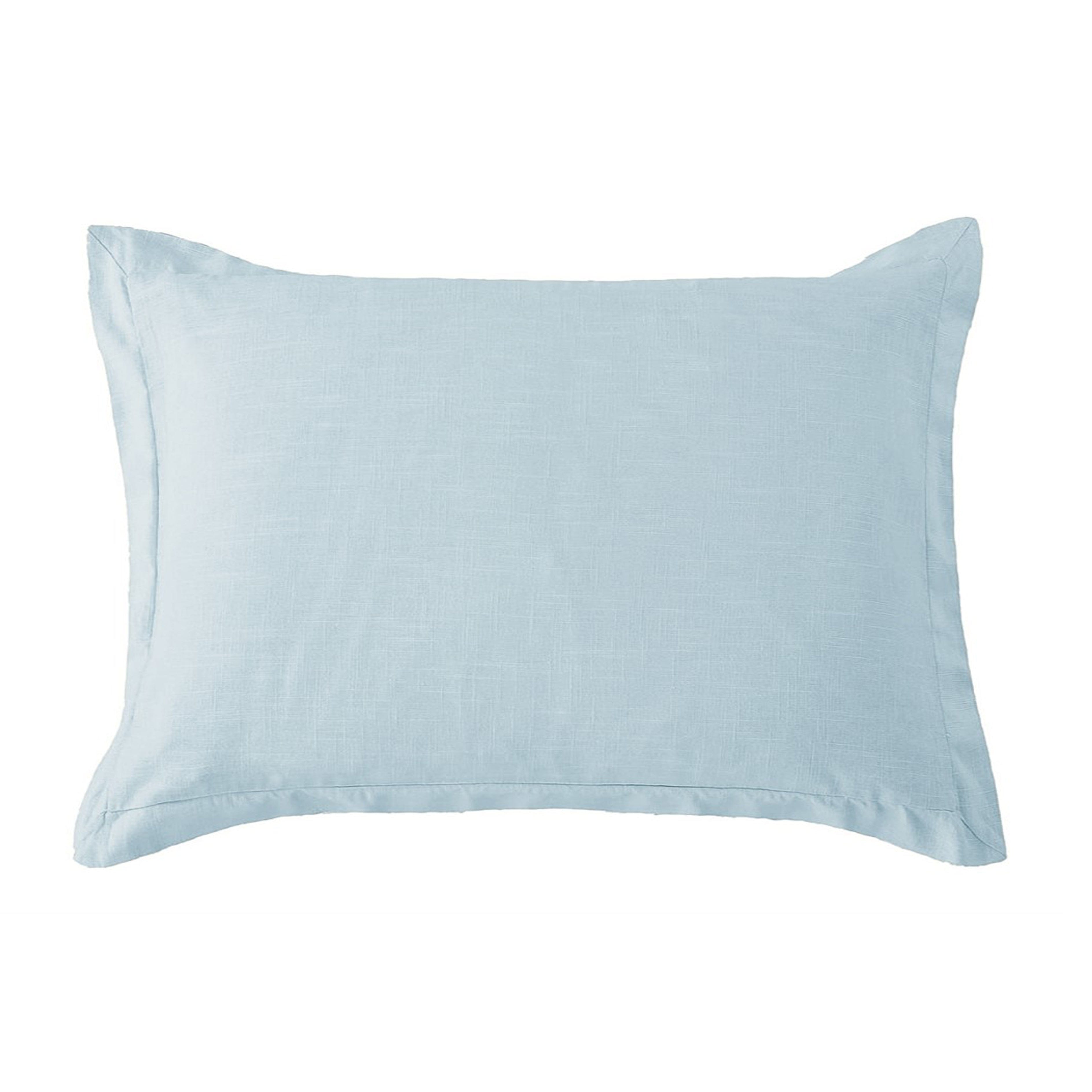 Hera Washed Linen Tailored Dutch Euro Pillow
