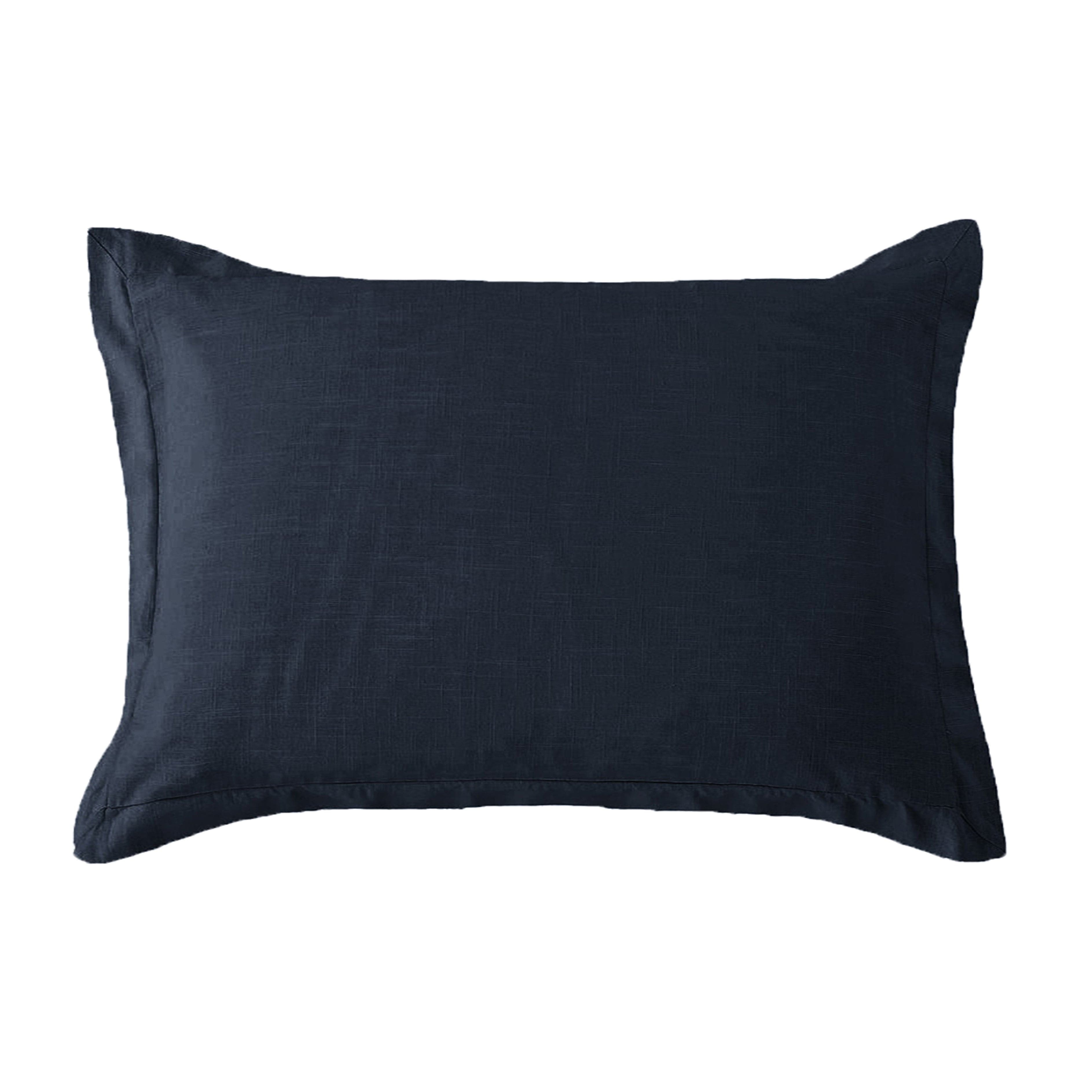 Hera Washed Linen Tailored Dutch Euro Pillow