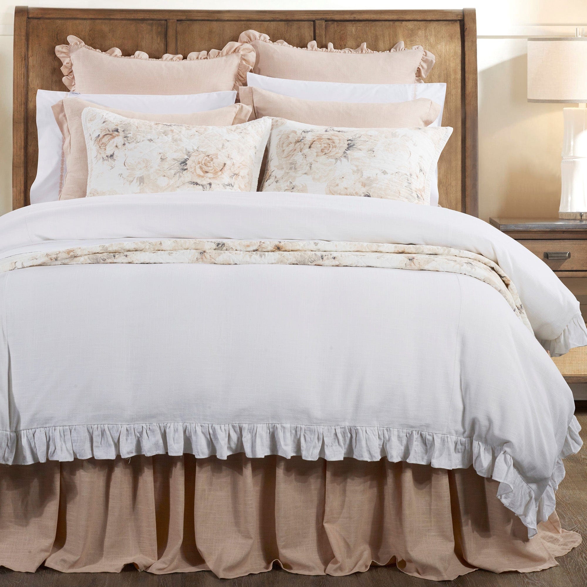 Lily Washed Linen Comforter Set