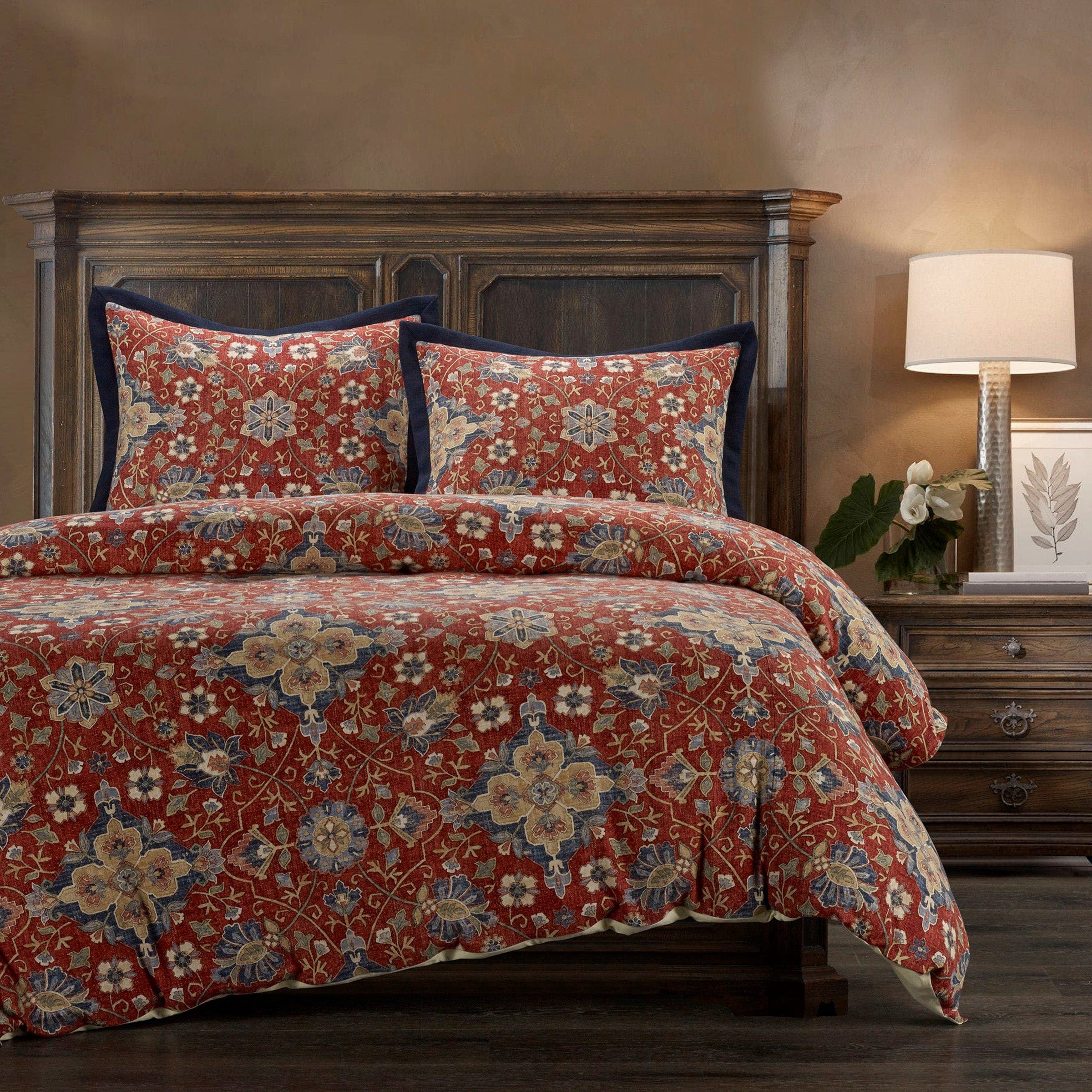 Melinda Washed Linen Duvet Cover Set