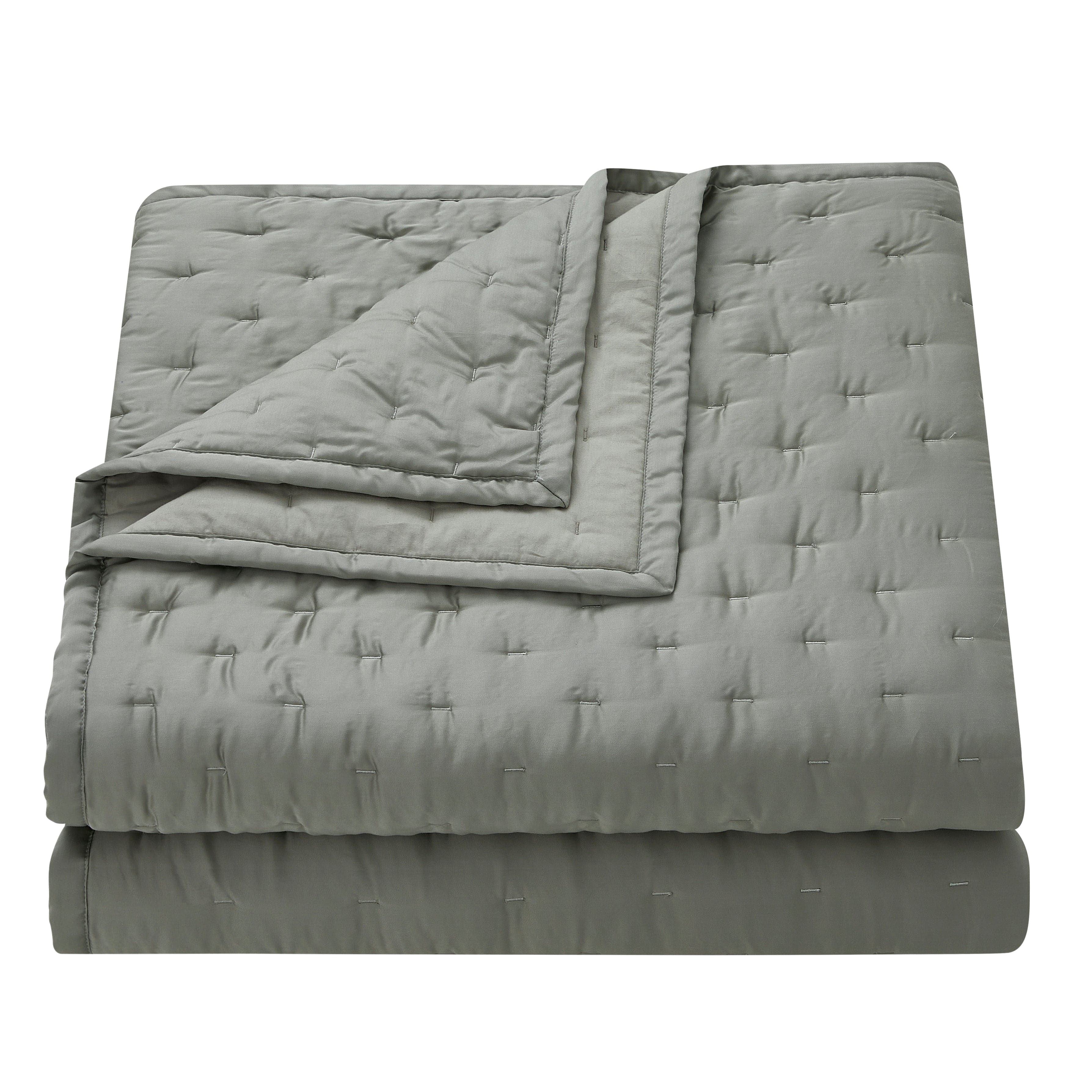 Eucalyptus Pintuck Quilt Set