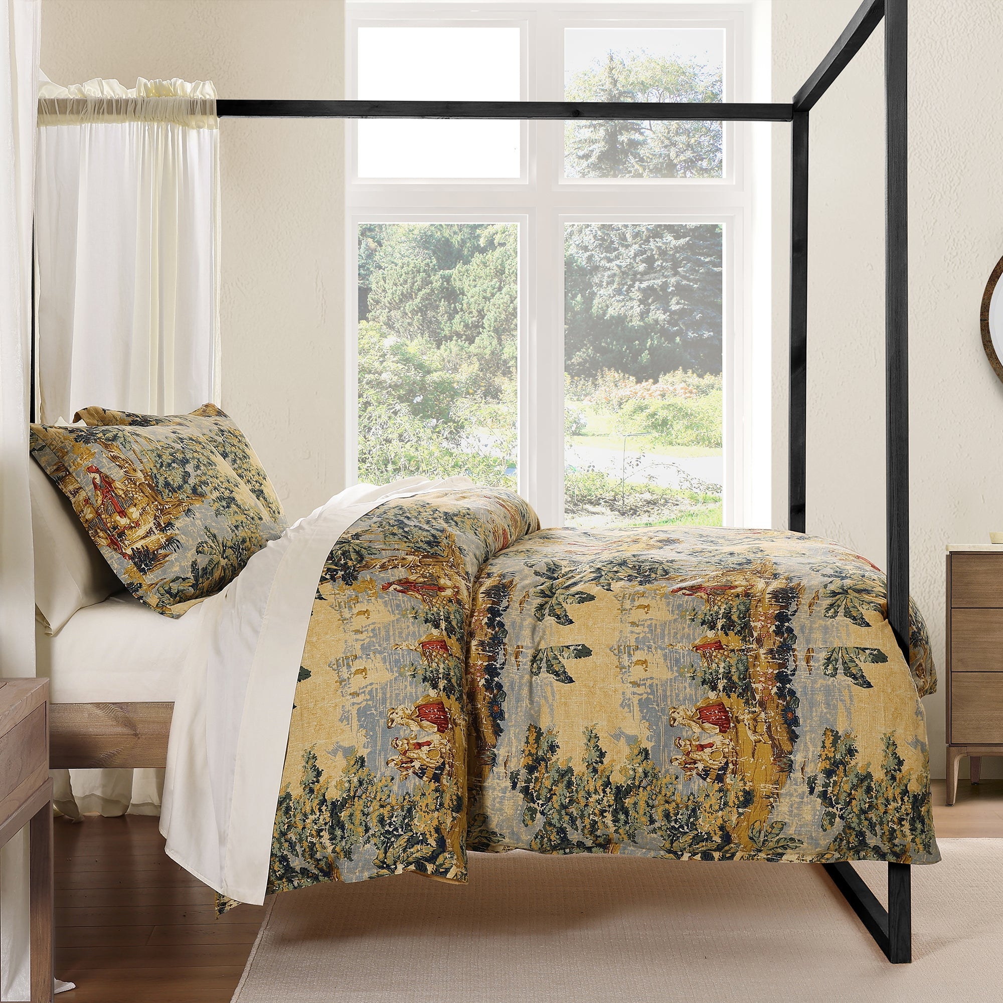 Provence Washed Linen Duvet Cover Set