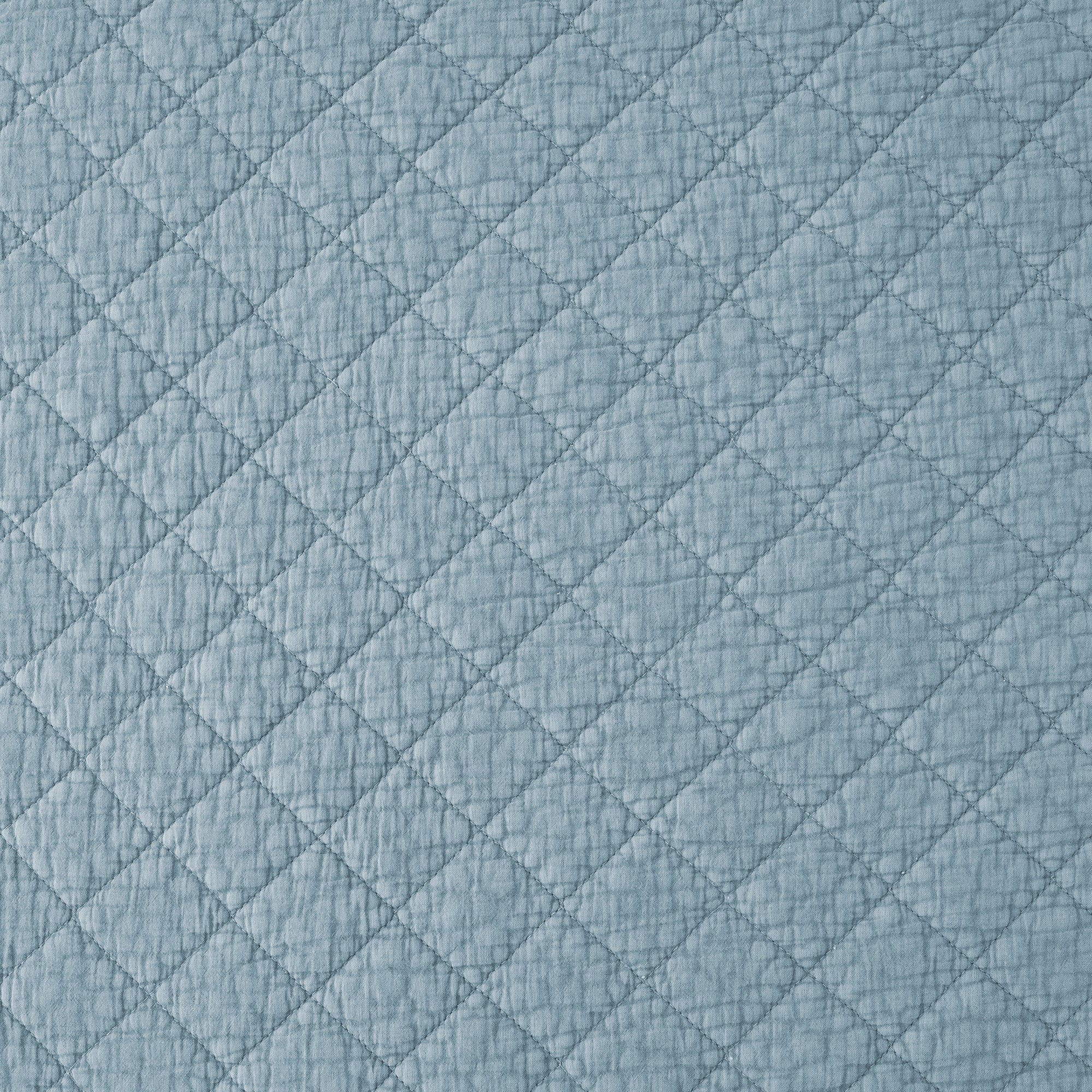 Stonewashed Cotton Gauze Quilt Set