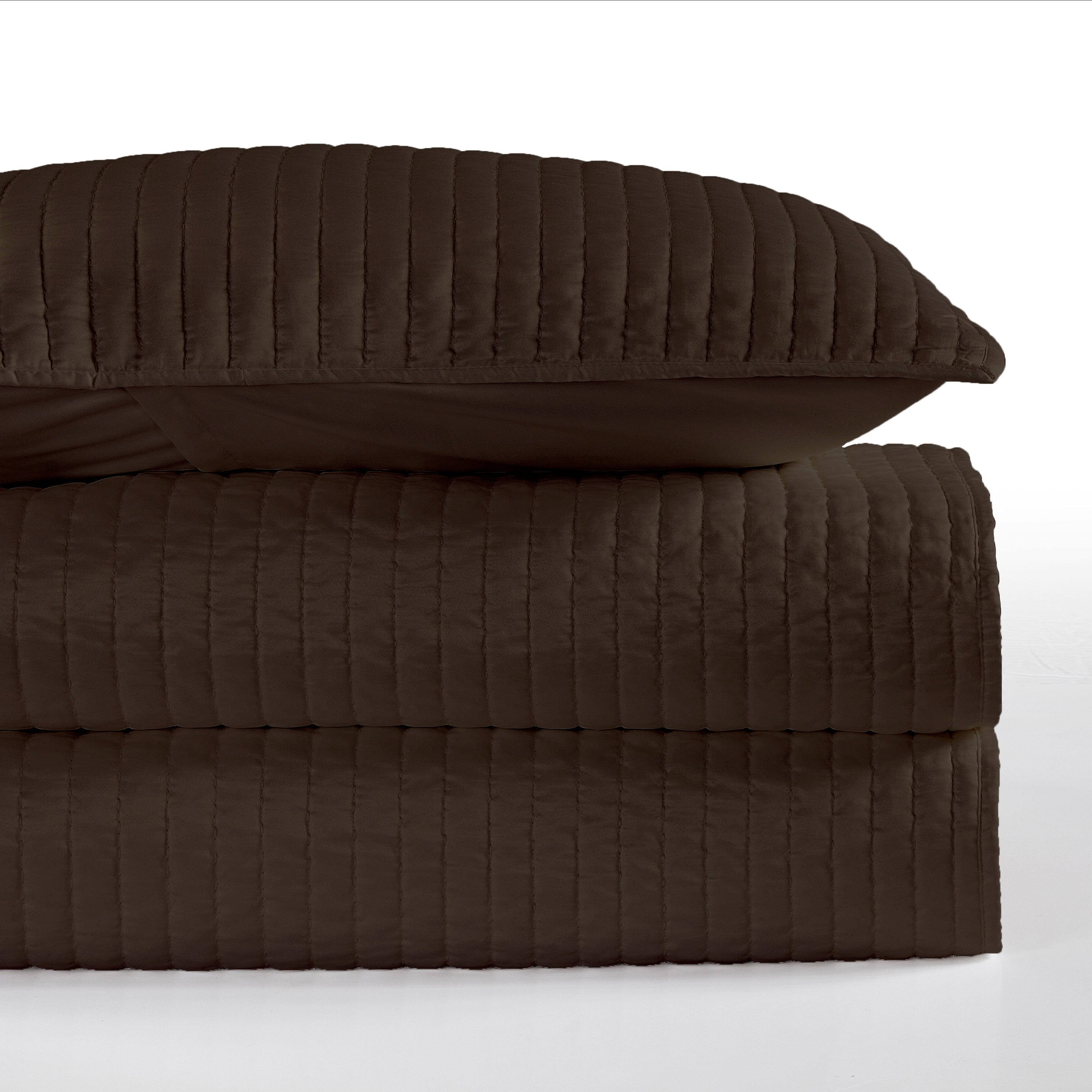 Satin Channel Quilt Set