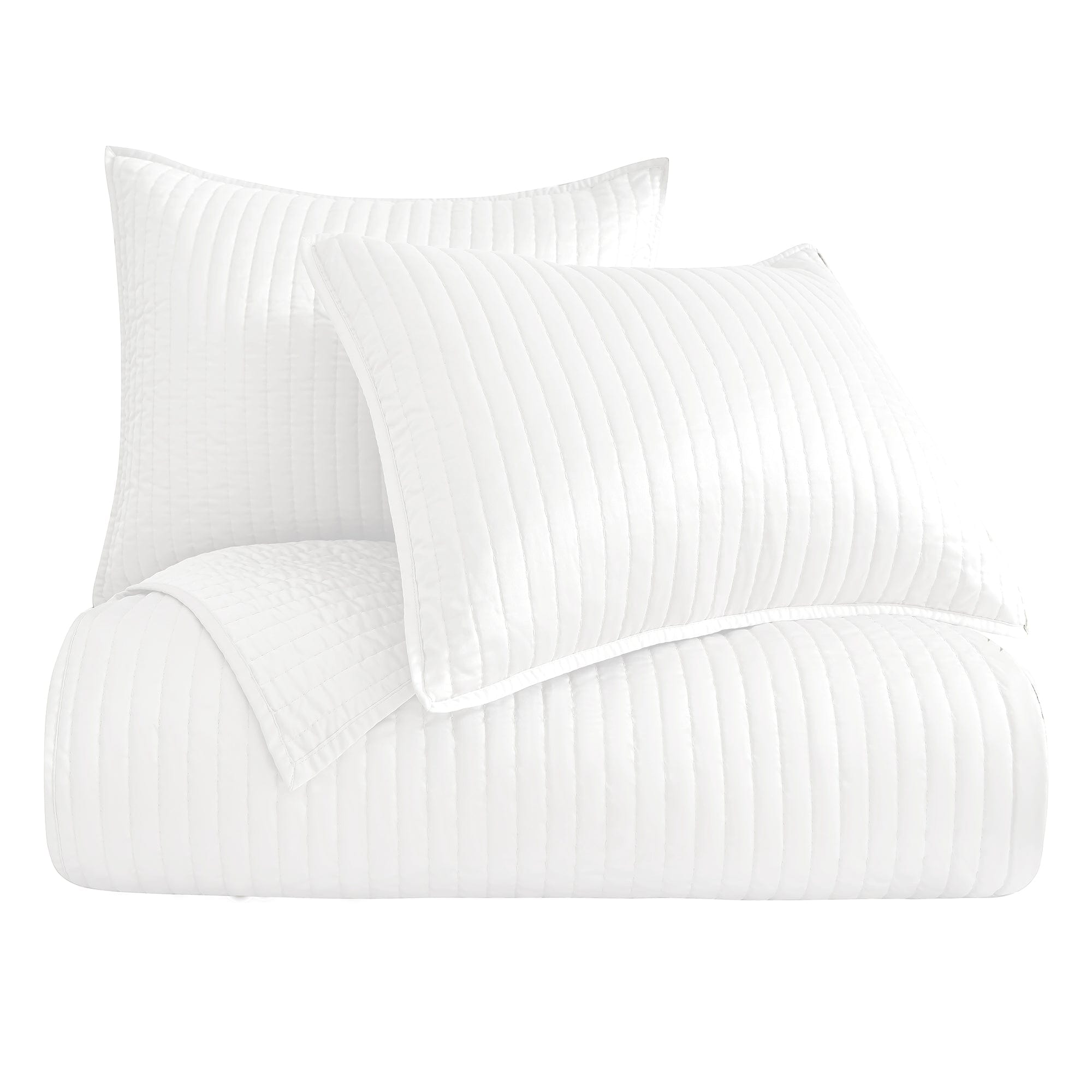 Satin Channel Quilt Set