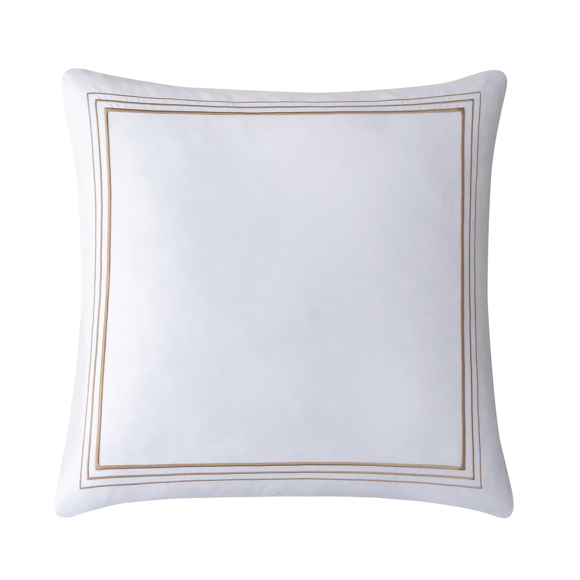 Border Embroidery Euro Sham