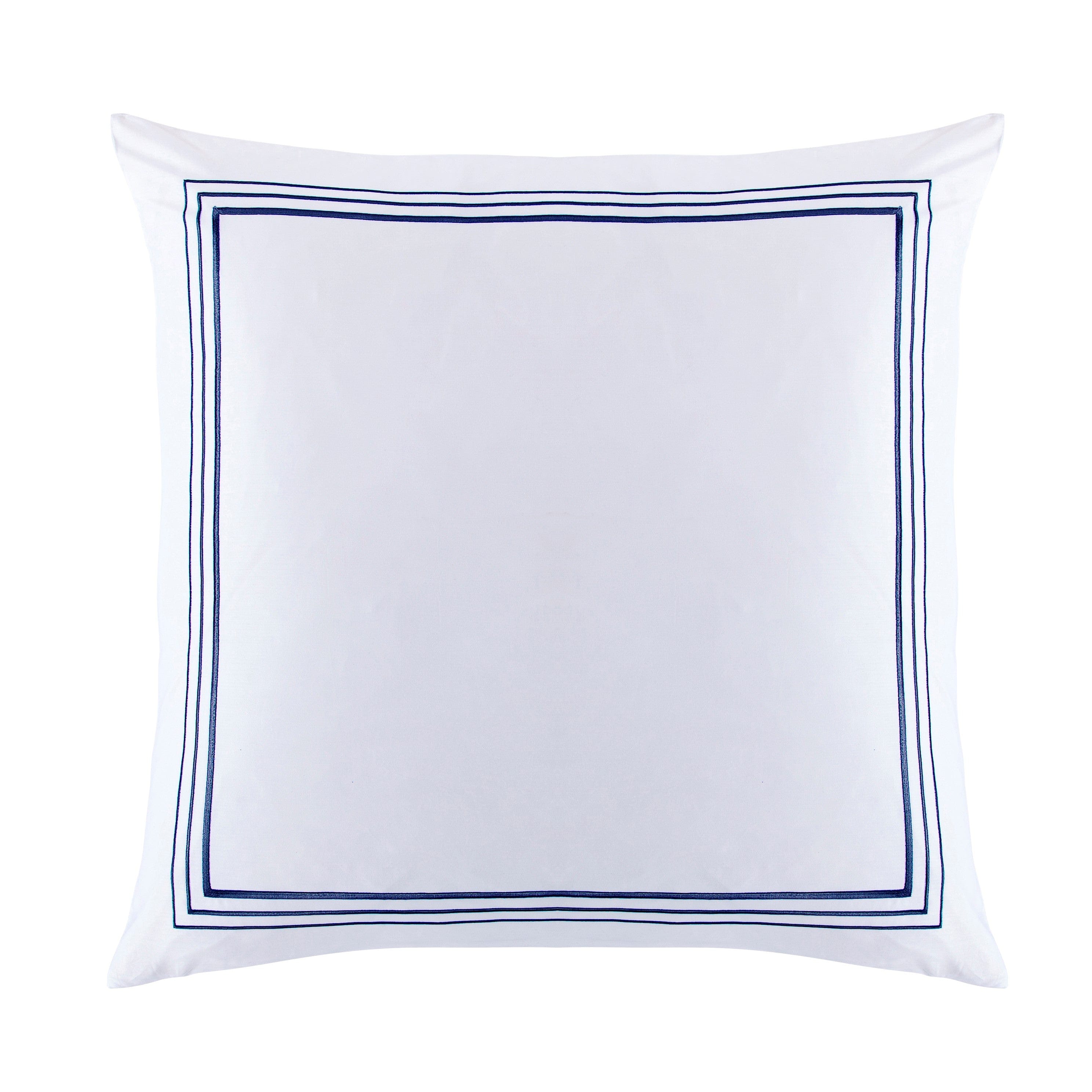 Border Embroidery Euro Sham