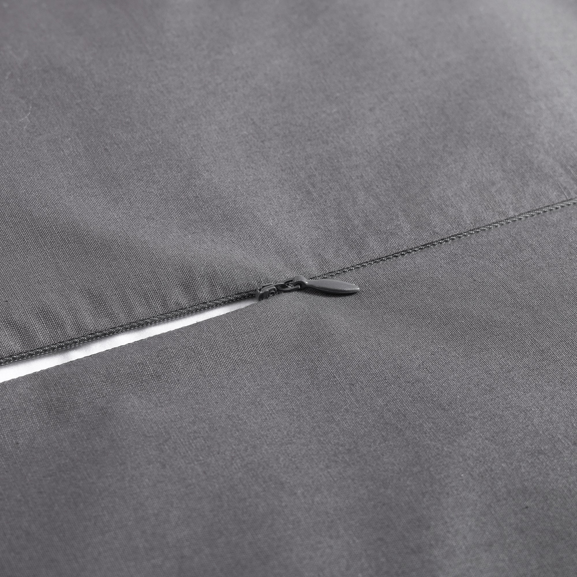 Stonewashed Cotton Waffle Weave Duvet Cover Set