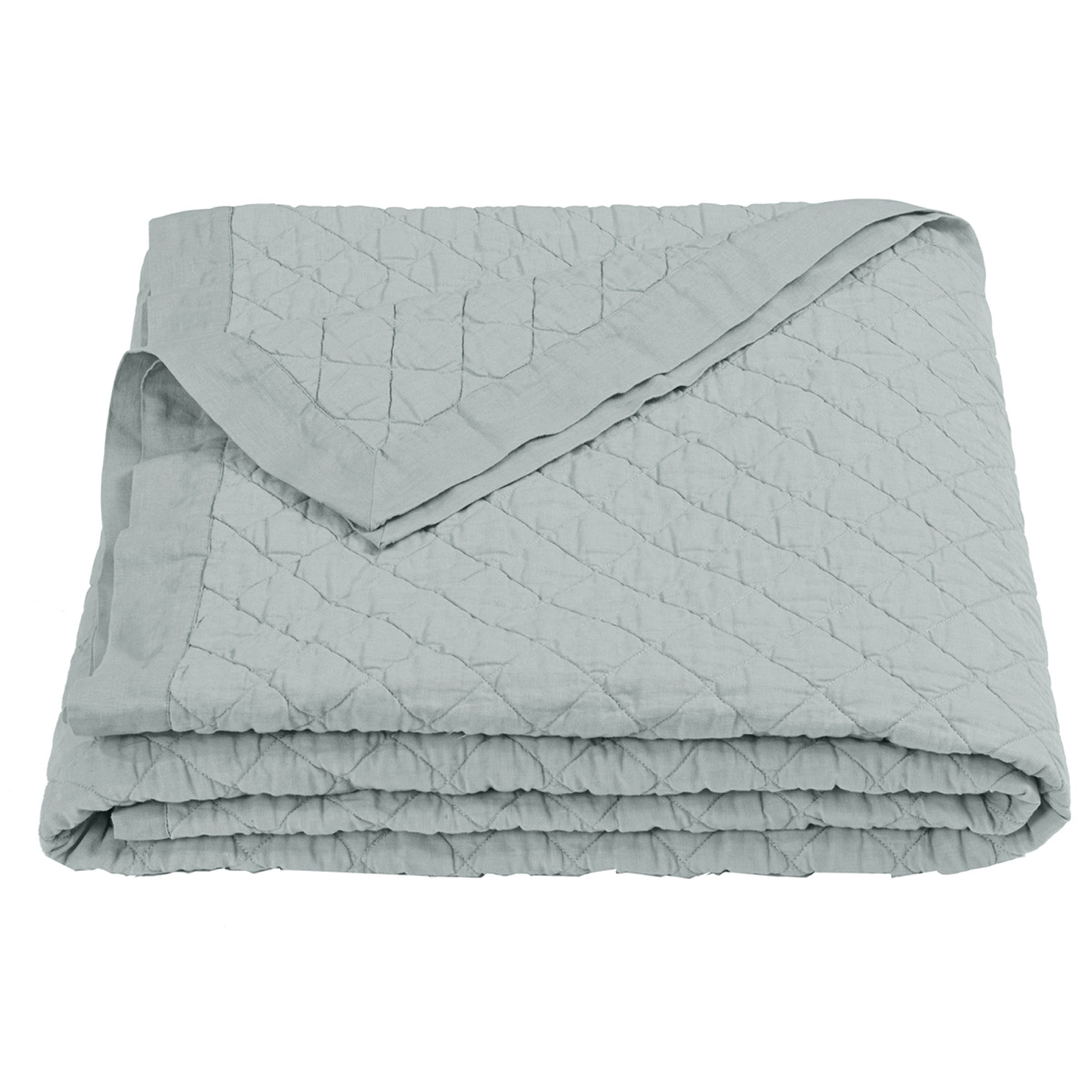 Linen Cotton Diamond Quilt Set