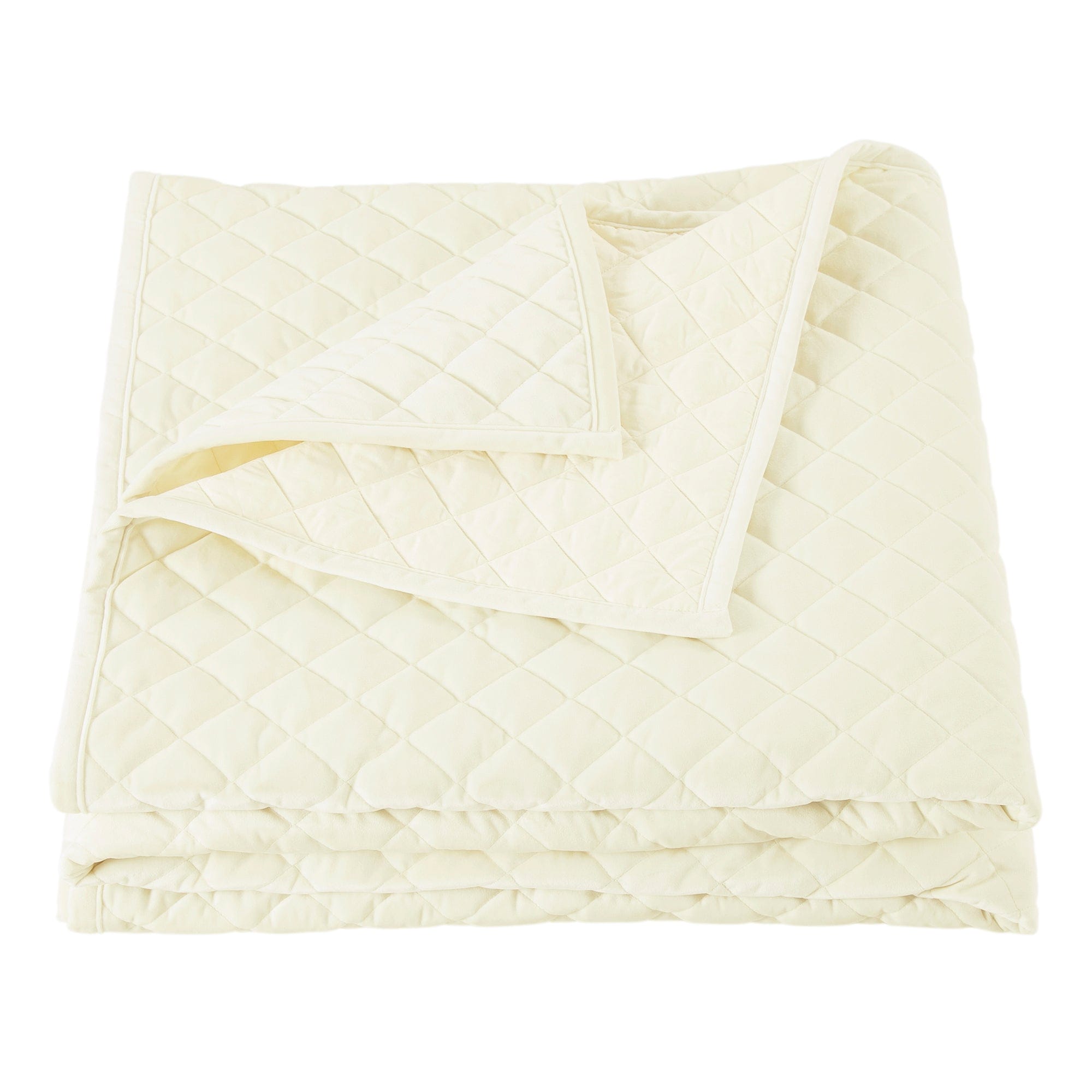 Velvet Diamond Quilt Set