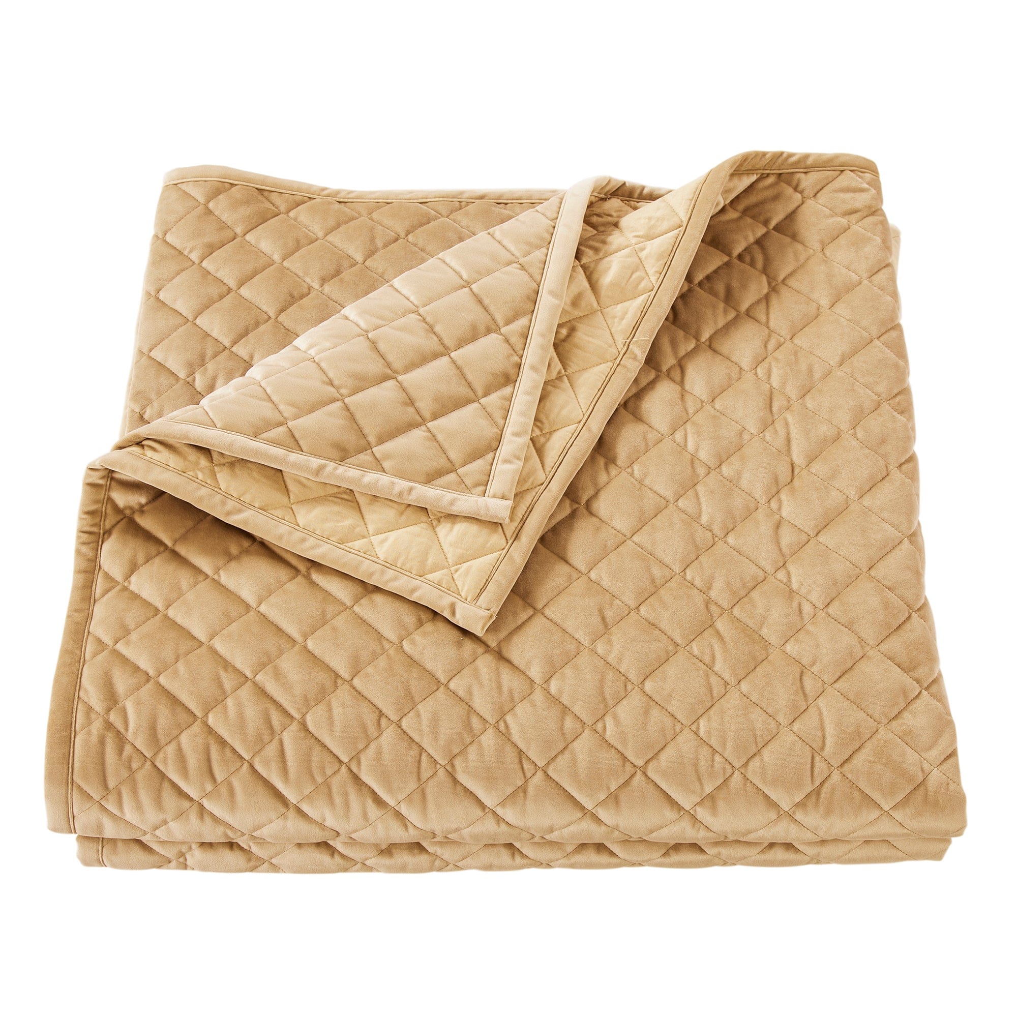 Velvet Diamond Quilt Set