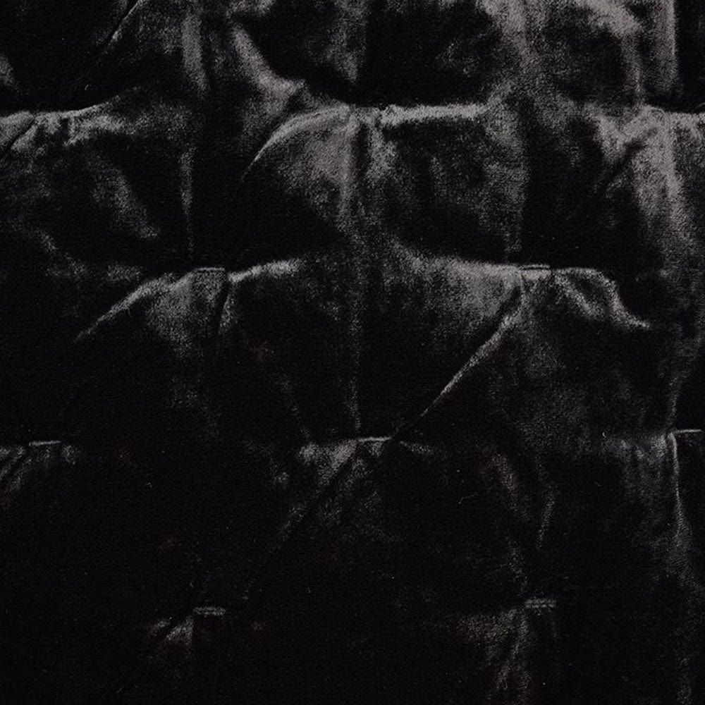 Stella Faux Silk Velvet Pintuck Quilt Set