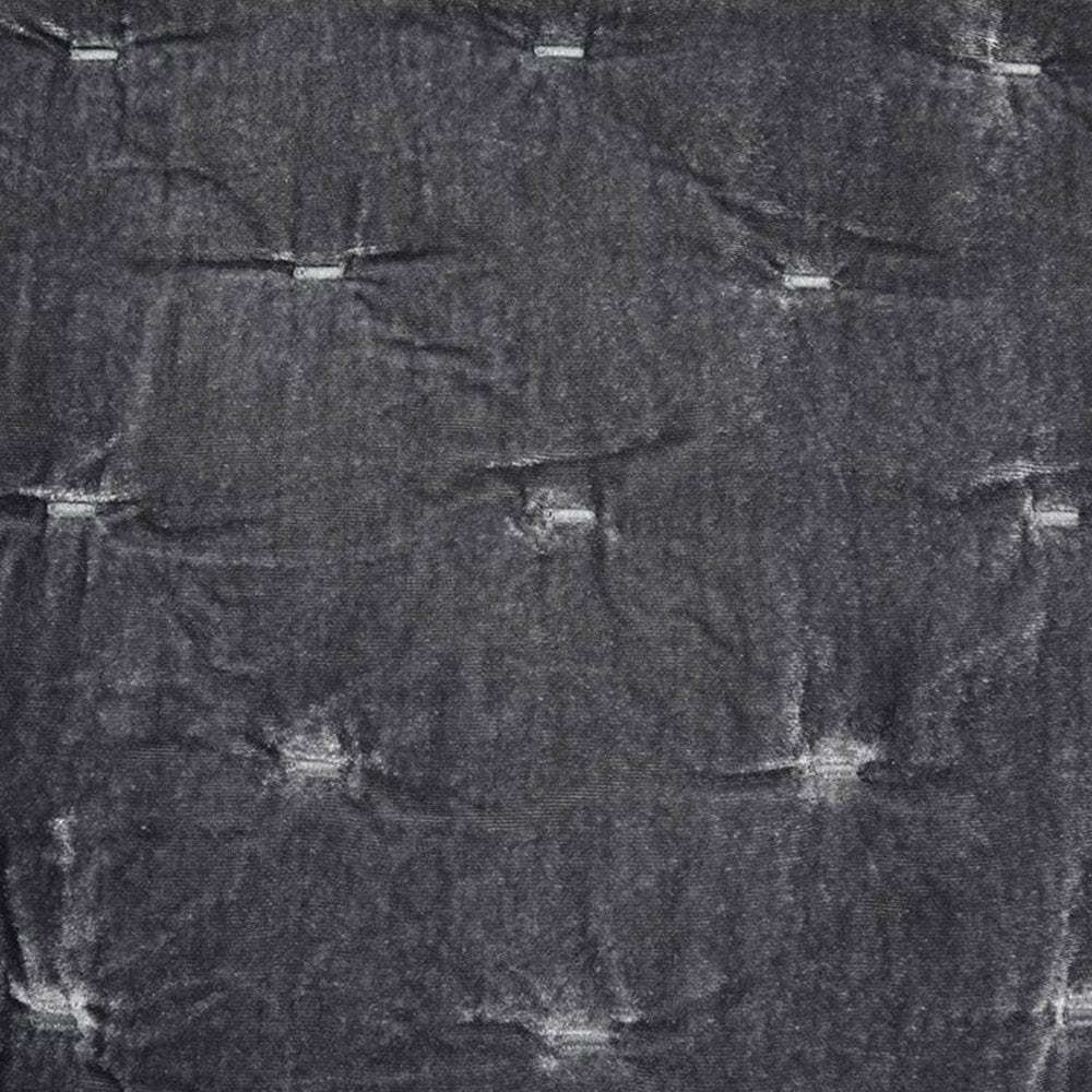 Stella Faux Silk Velvet Pintuck Quilt Set