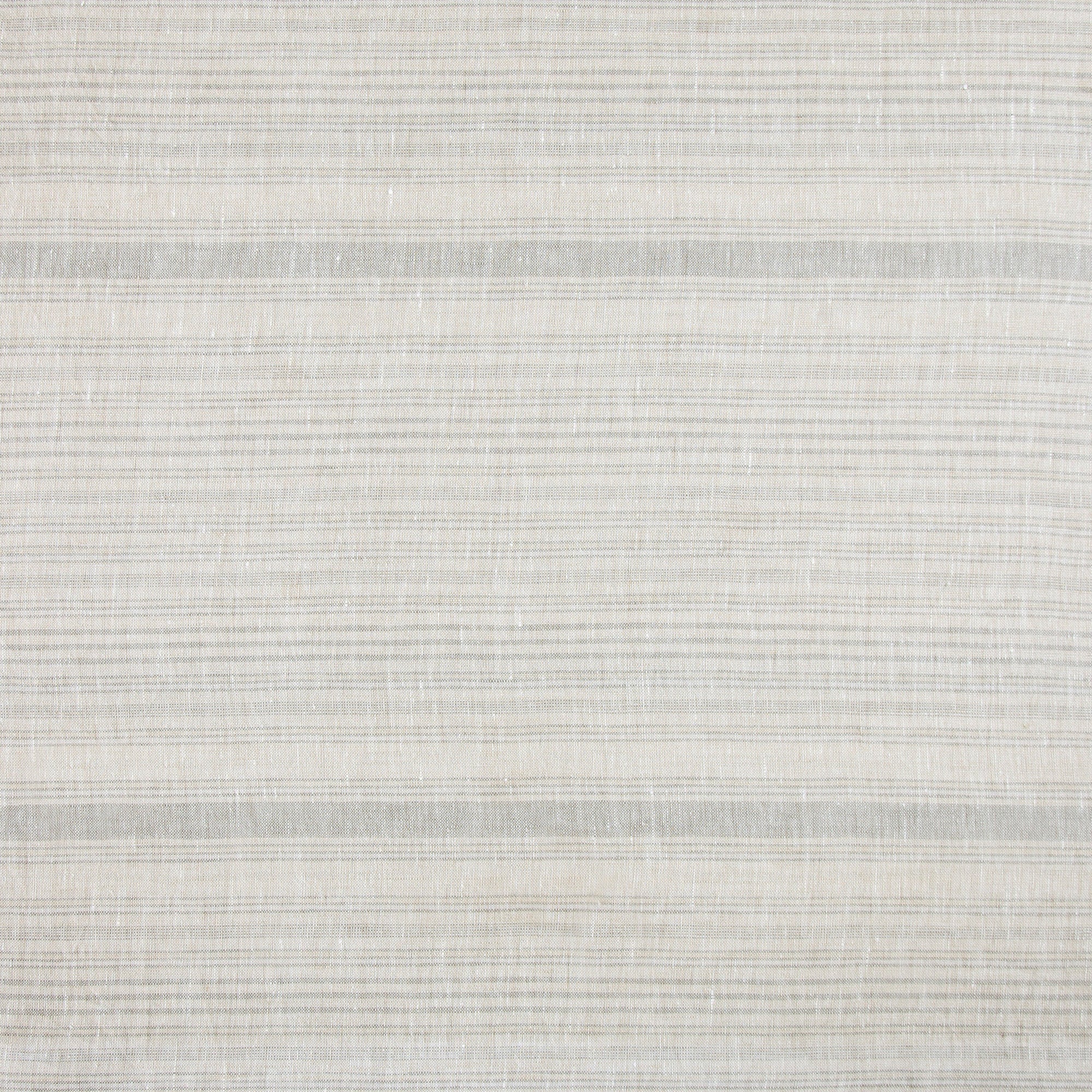 100% French Flax Linen Railroad Stripe Euro Sham
