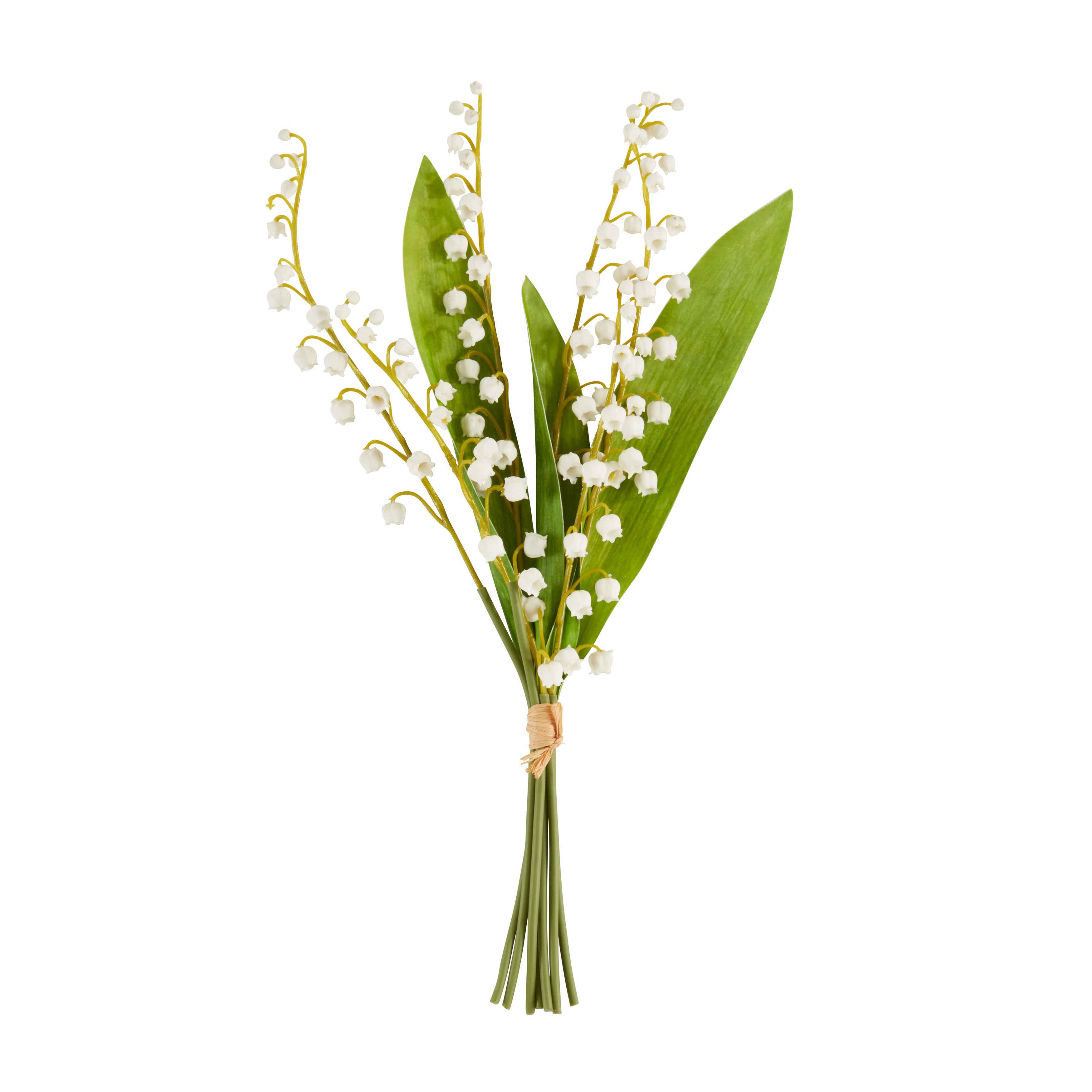 Lily of the Valley Bunch Floral Accent, Set of 12