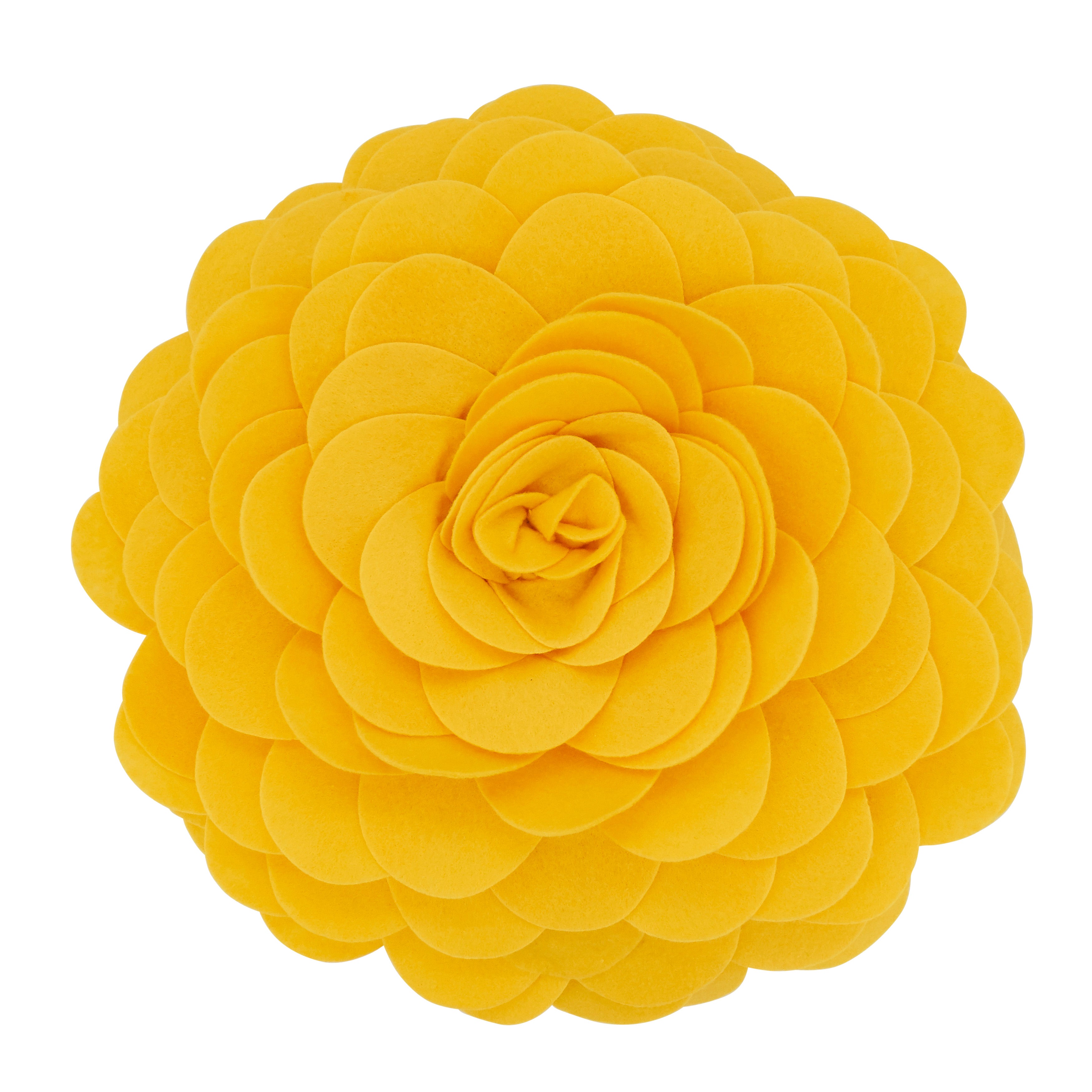 Flower Design Throw Pillow