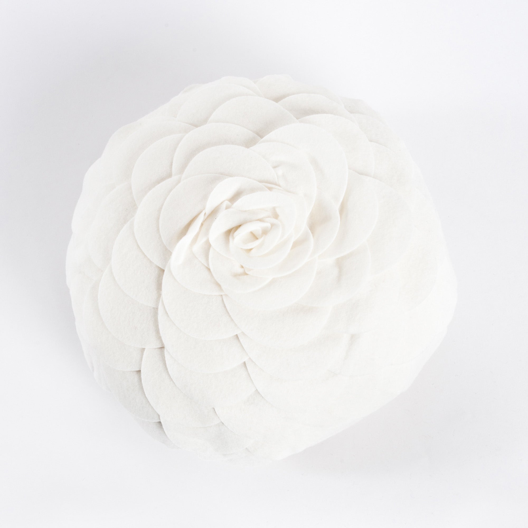 Flower Design Throw Pillow