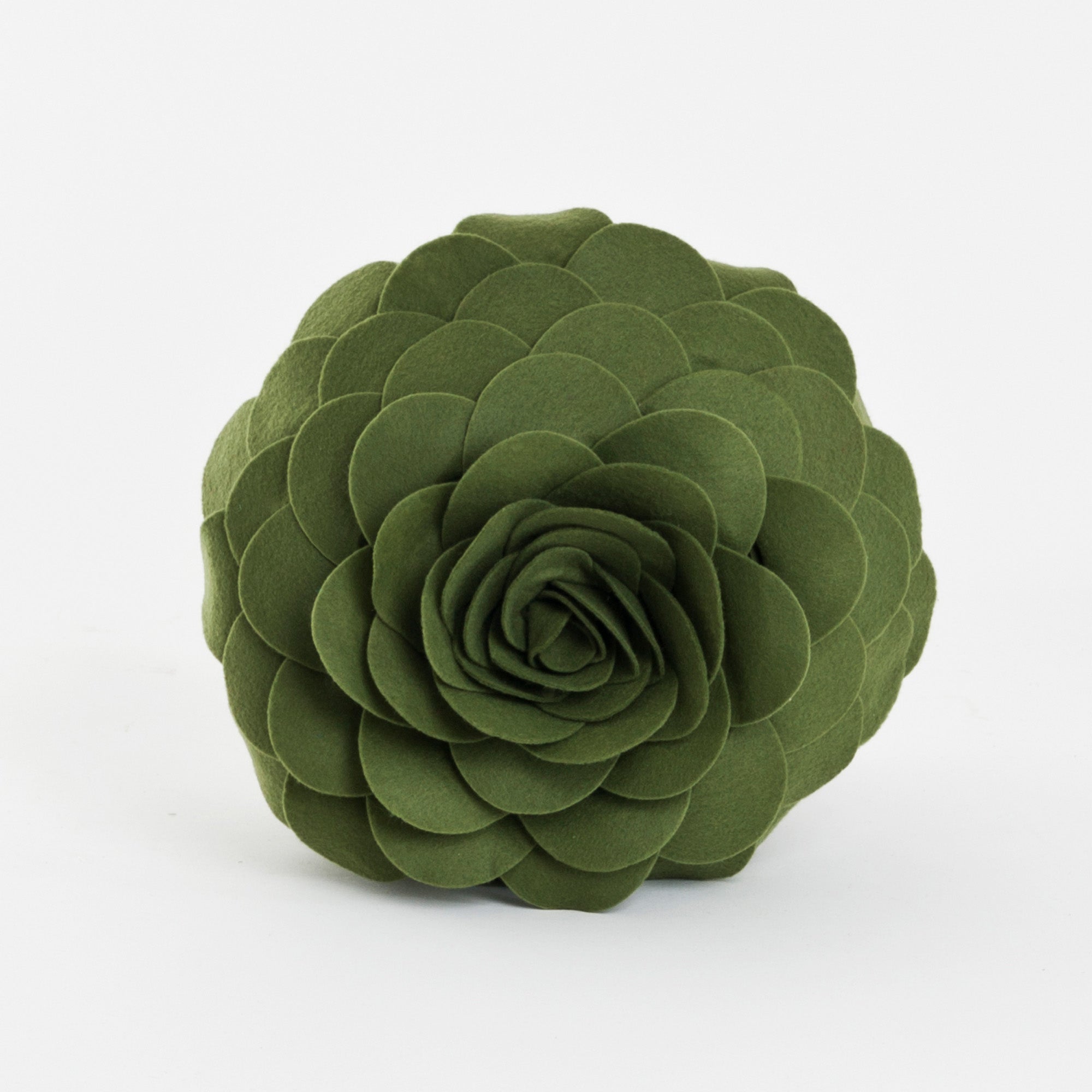 Flower Design Throw Pillow