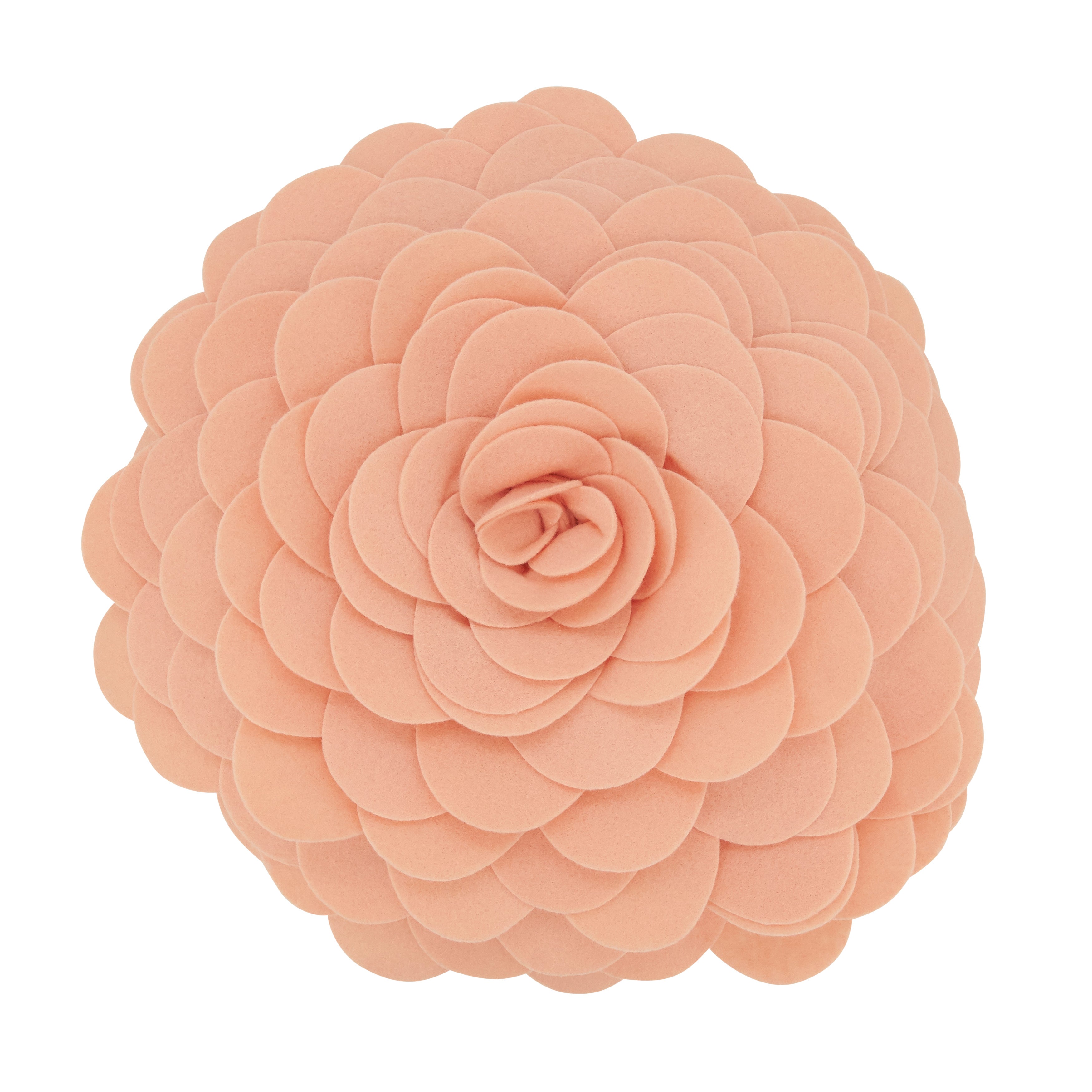 Flower Design Throw Pillow