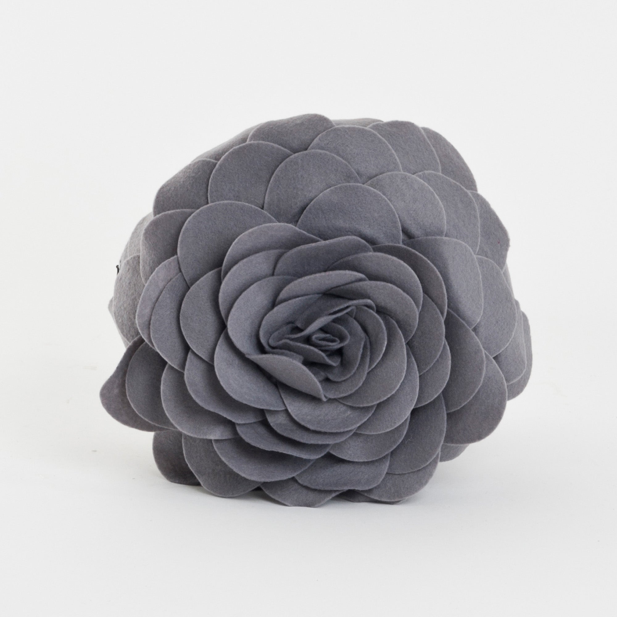 Flower Design Throw Pillow