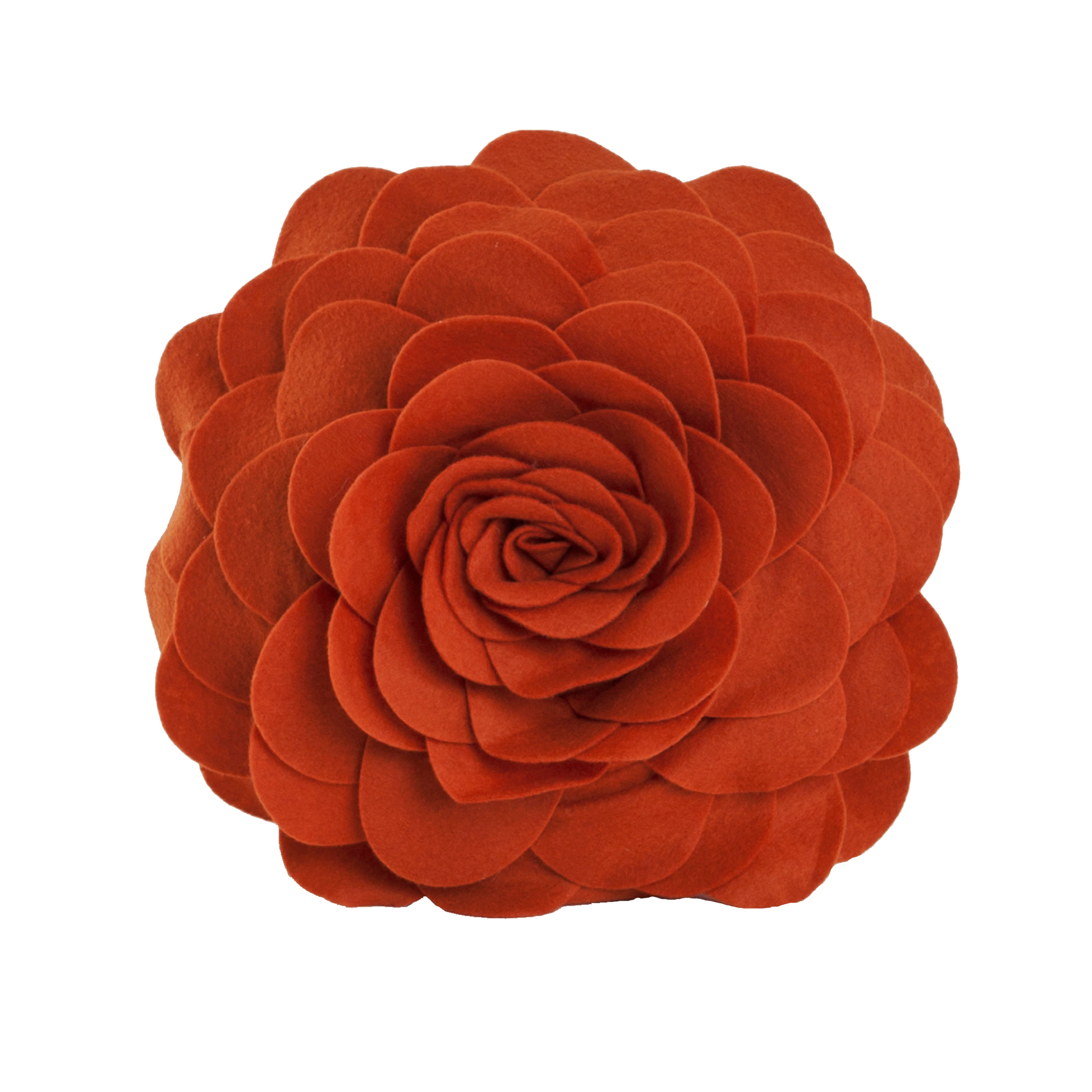 Flower Design Throw Pillow