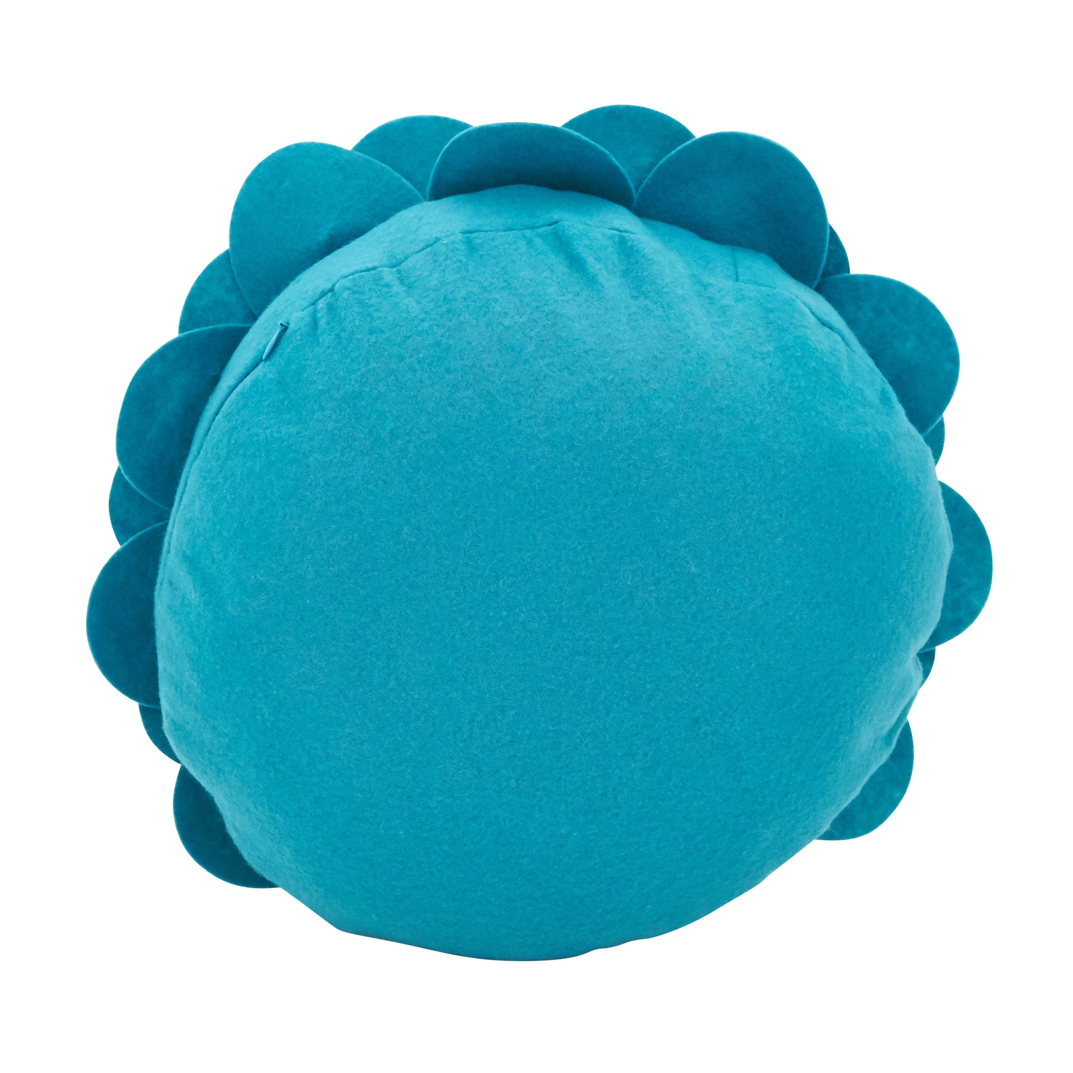 Flower Design Throw Pillow