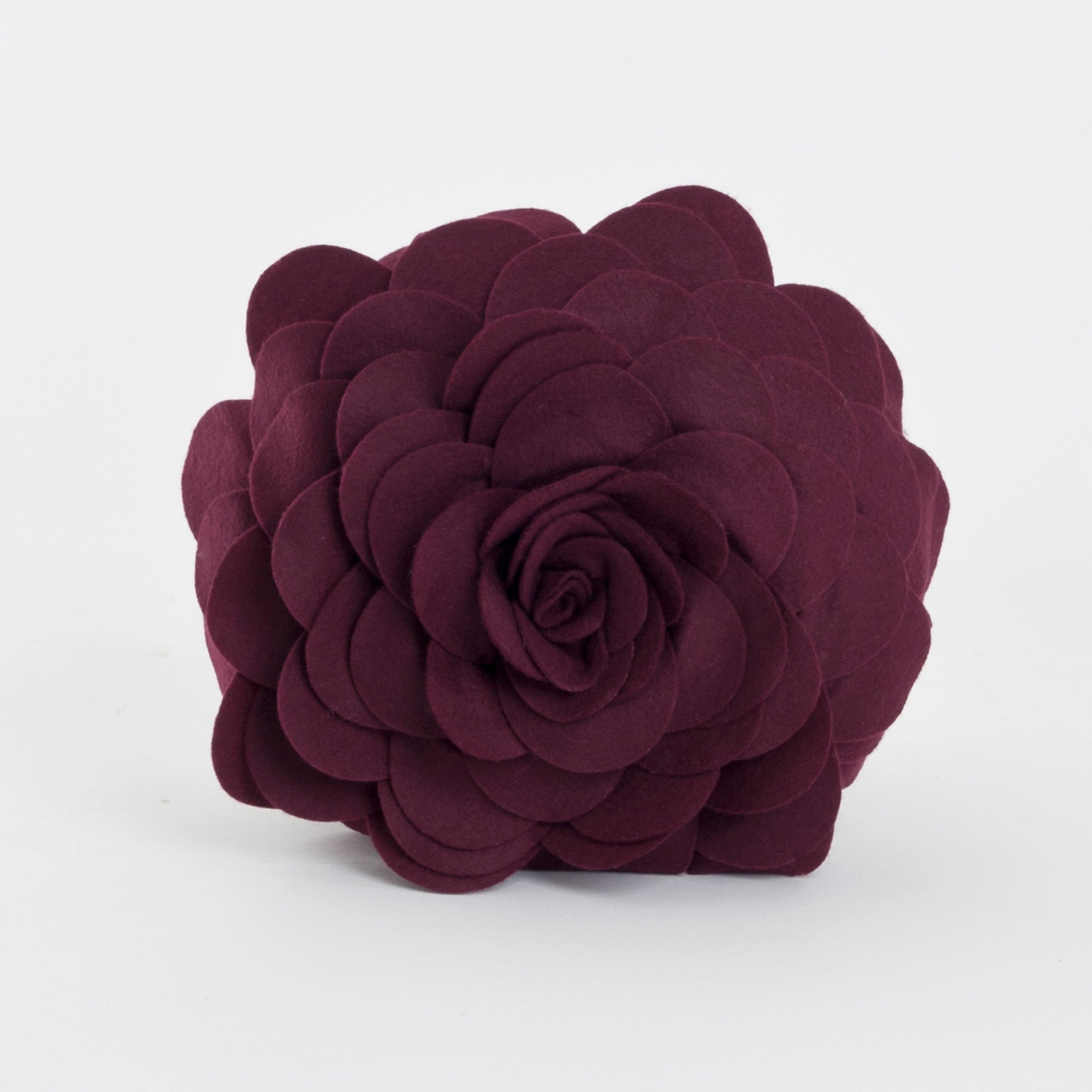 Flower Design Throw Pillow