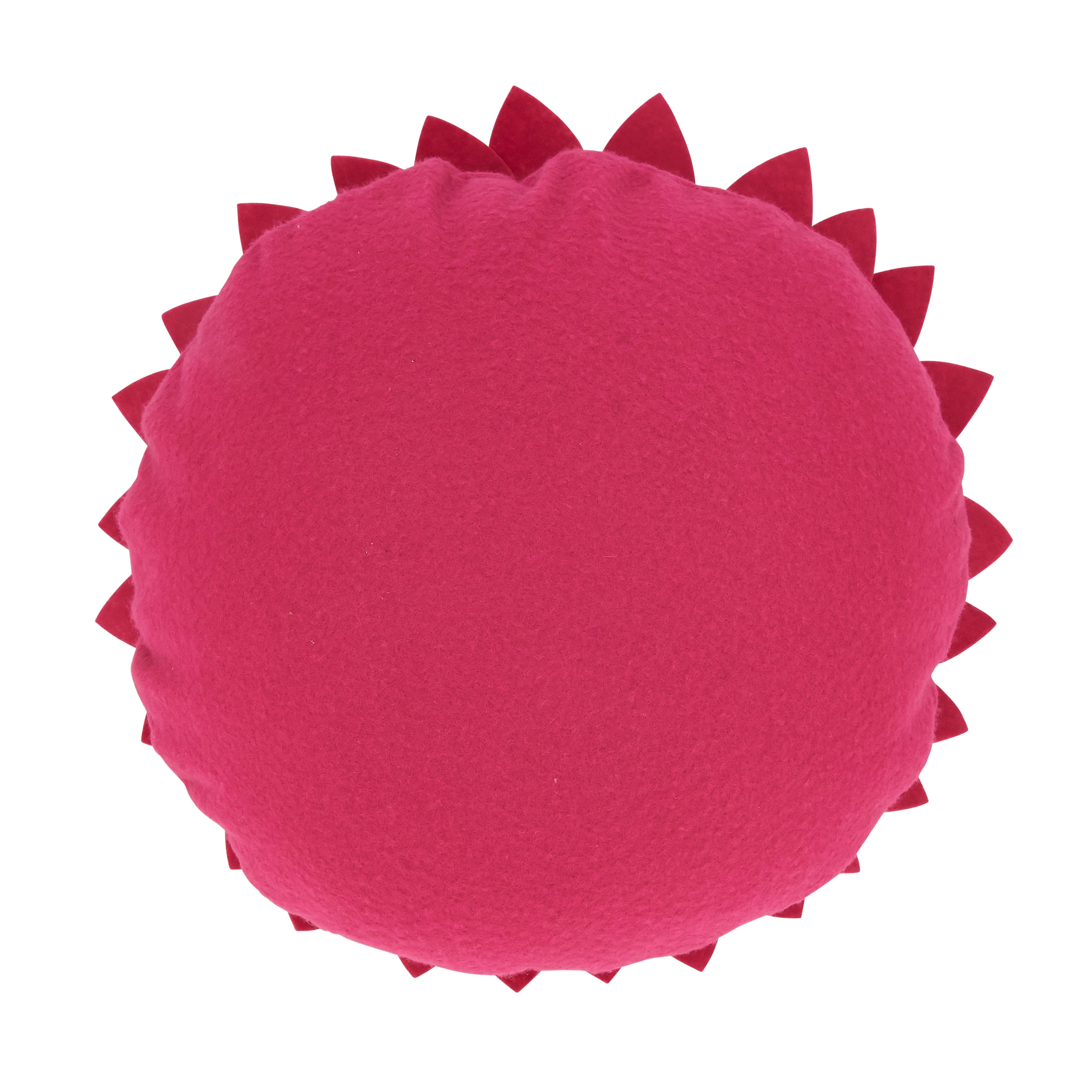 Felt Flower Throw Pillow