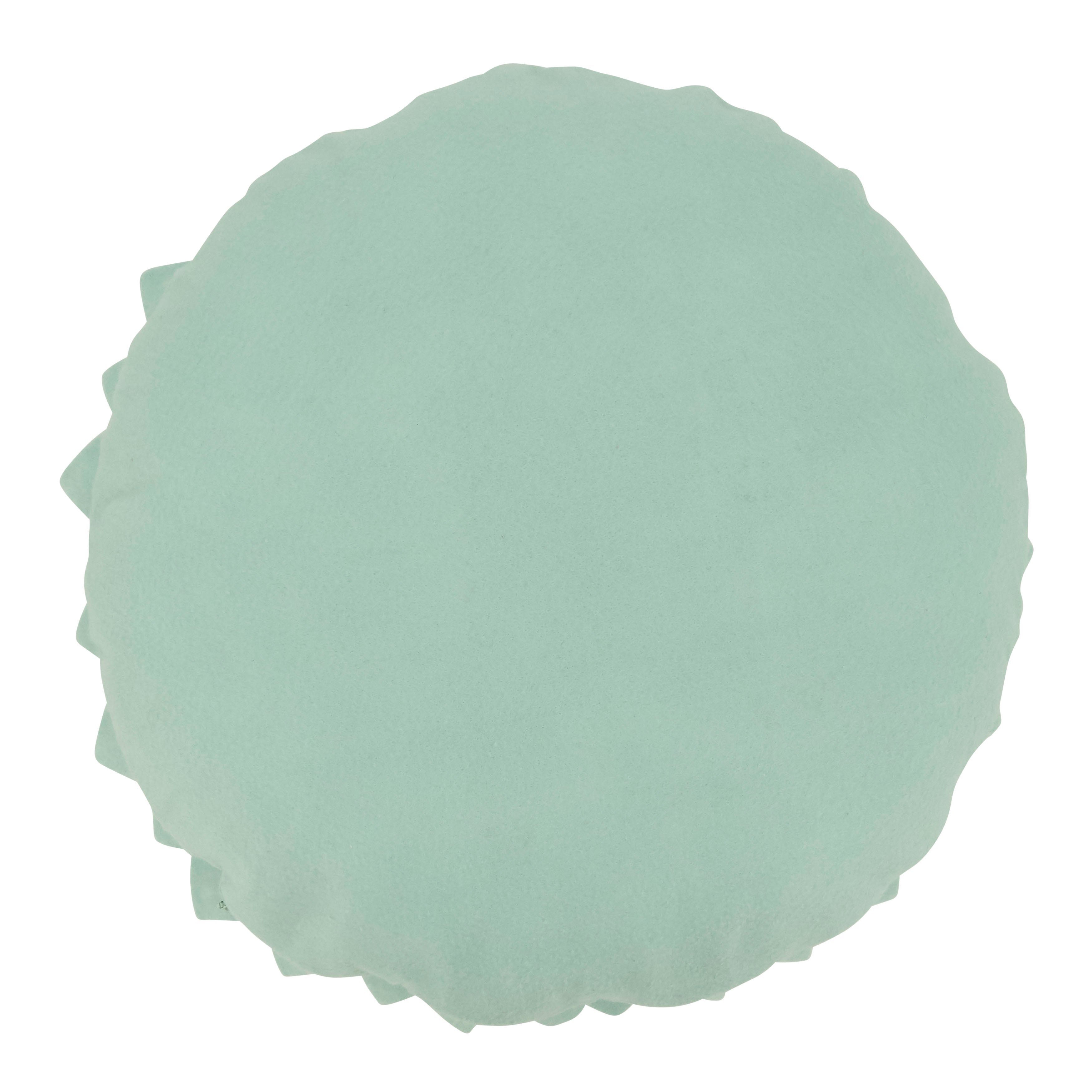 Flower Shaped Felt Throw Pillow