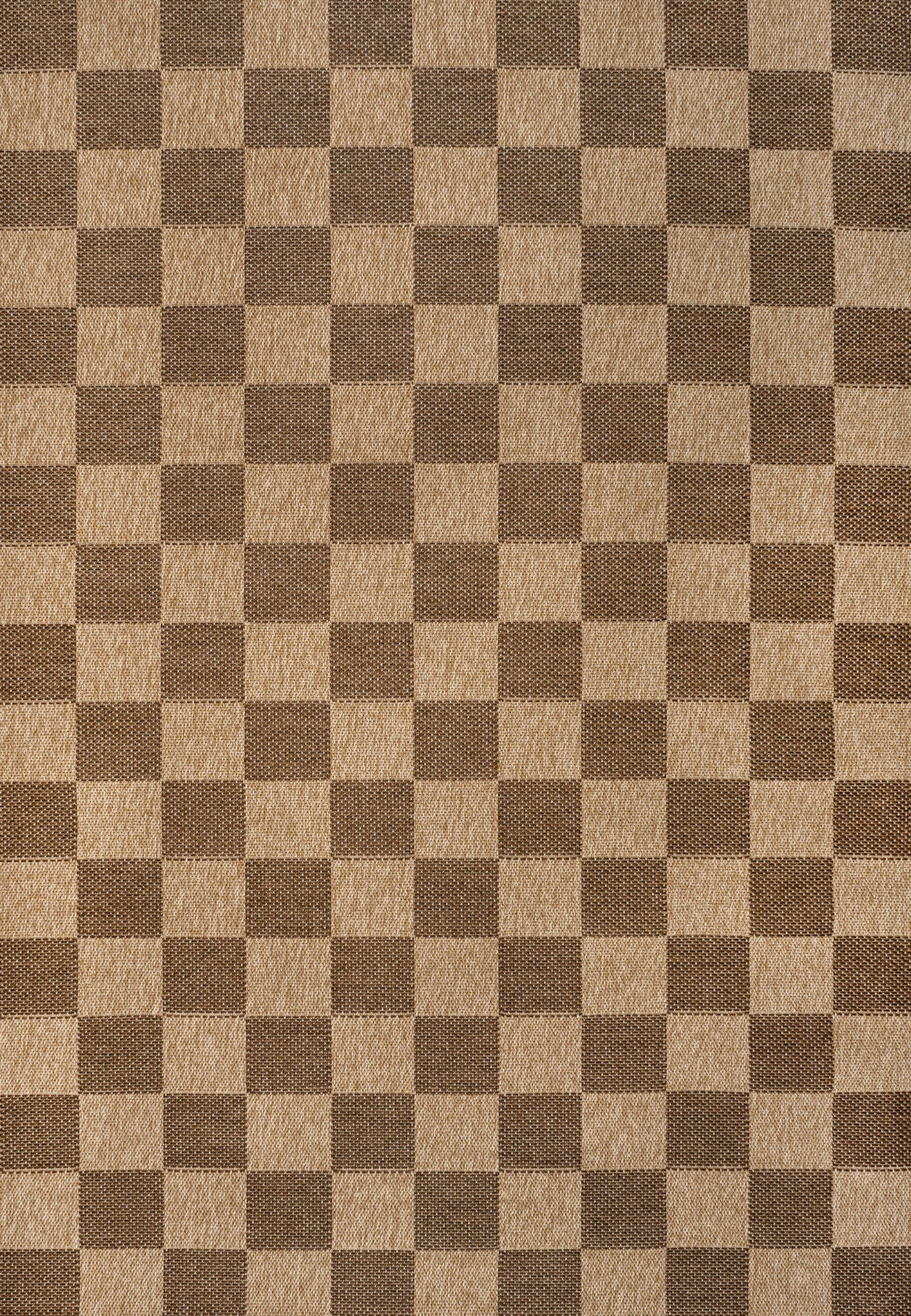 Mason Easy Jute Geometric Boho Checker Weave Indoor/Outdoor Area Rug
