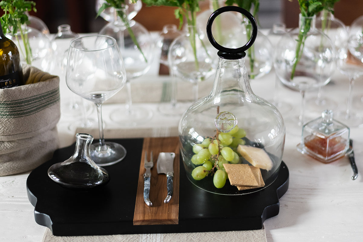 Glass Cloche Food Cover