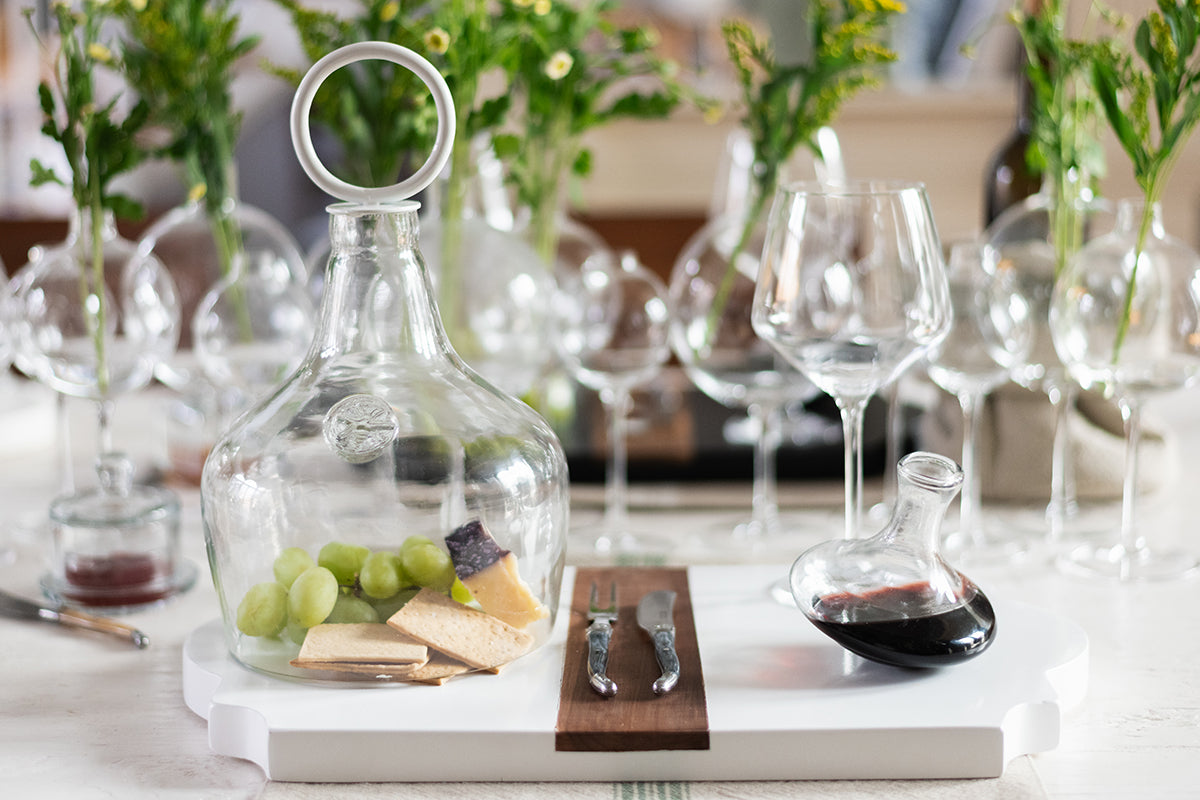 Glass Cloche Food Cover
