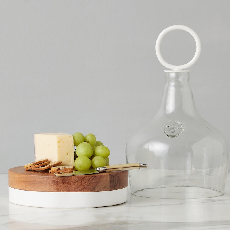 Glass Cloche Food Cover